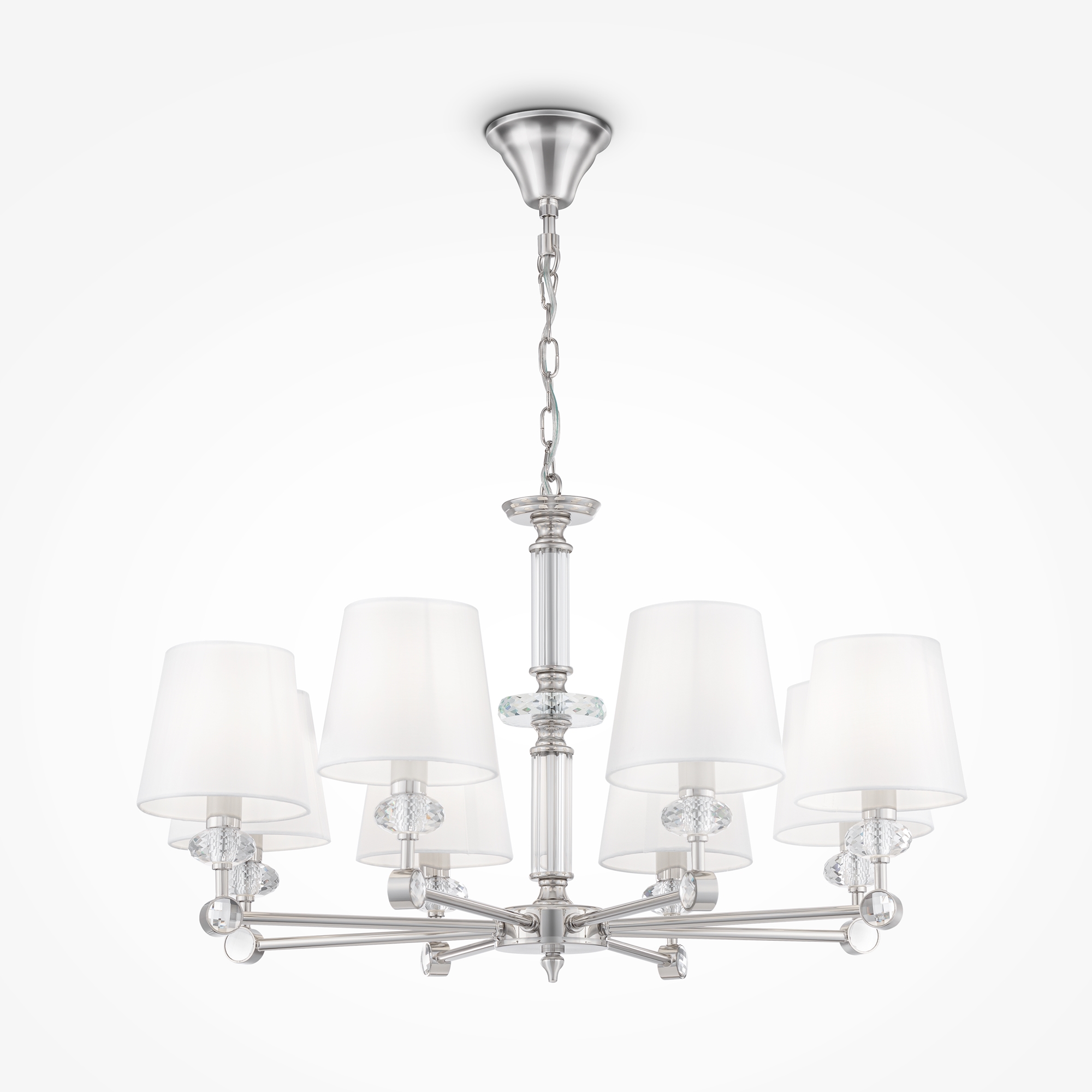 картинка Подвесная люстра Maytoni Riverside MOD018PL-08CH от магазина pro-decor.kz