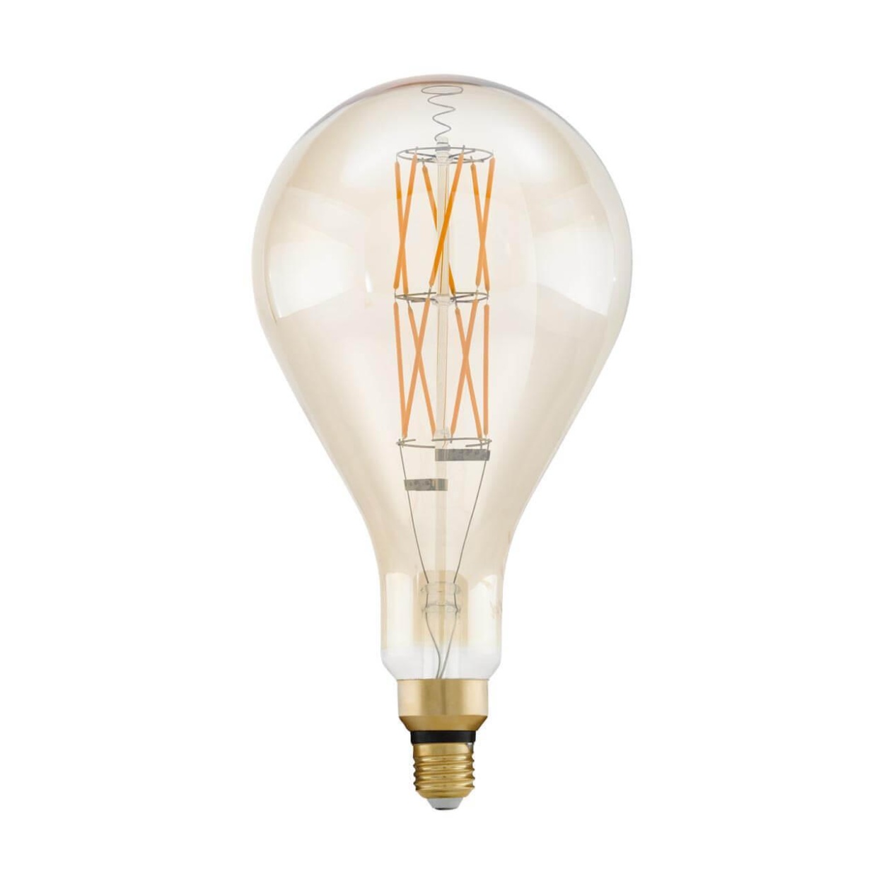картинка Лампа светодиодная филаментная диммируемая Eglo E27 8W 2100К янтарь 11686 от магазина pro-decor.kz
