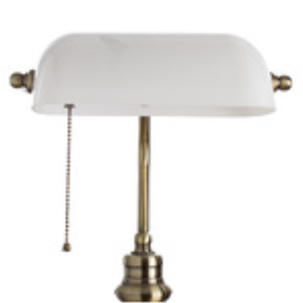картинка Настольная лампа Arte Lamp Banker A2493LT-1AB от магазина pro-decor.kz