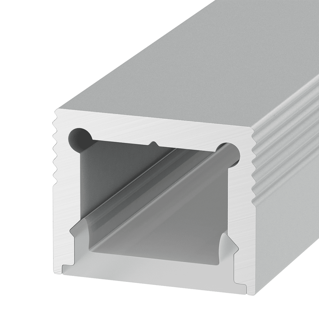 картинка Накладной алюминиевый профиль LS.1613-R для однорядной ленты магазин pro-decor.kz являющийся официальным дистрибьютором в Казахстане картинка Накладной алюминиевый профиль LS.1613-R для однорядной ленты от магазина pro-decor.kz