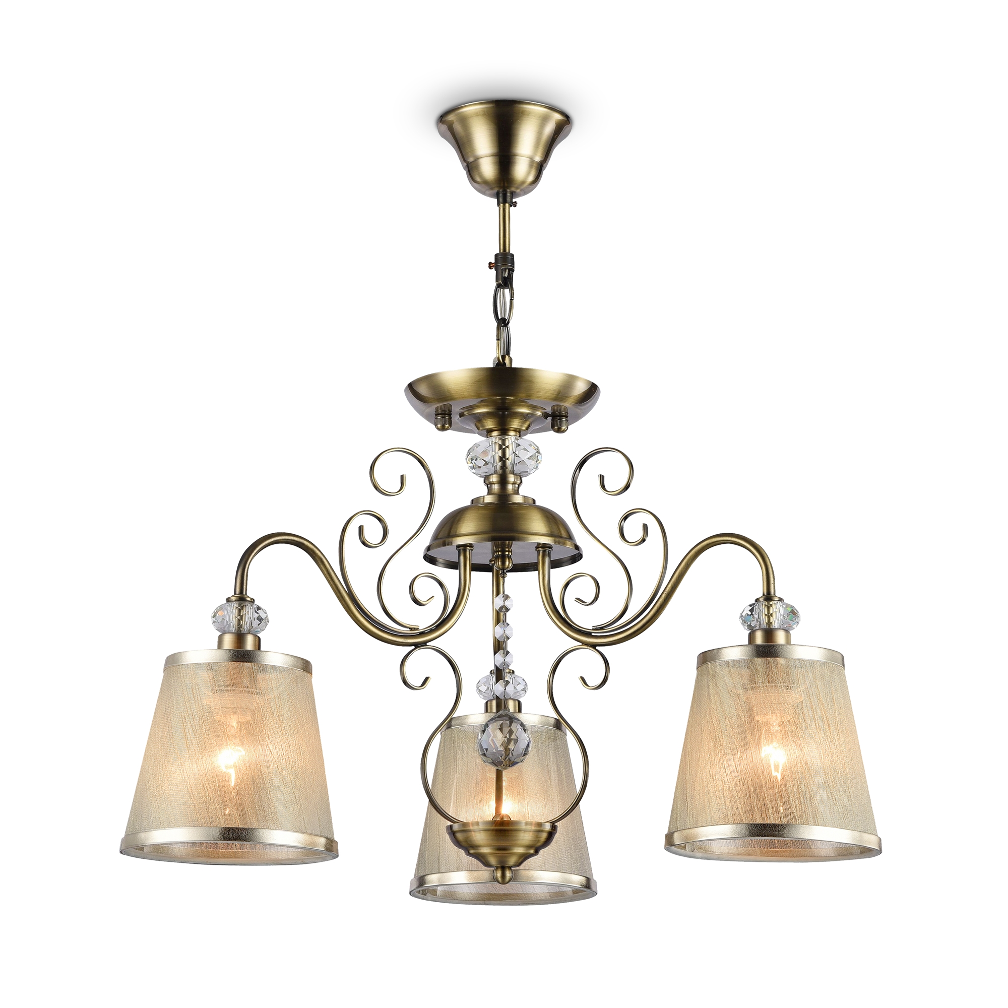 картинка Подвесная люстра Freya Driana FR2405-PL-03-BZ от магазина pro-decor.kz