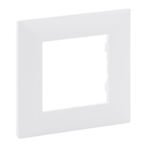 картинка NILOE STEP Рамка 1-постовая, цвет Белый от магазина pro-decor.kz