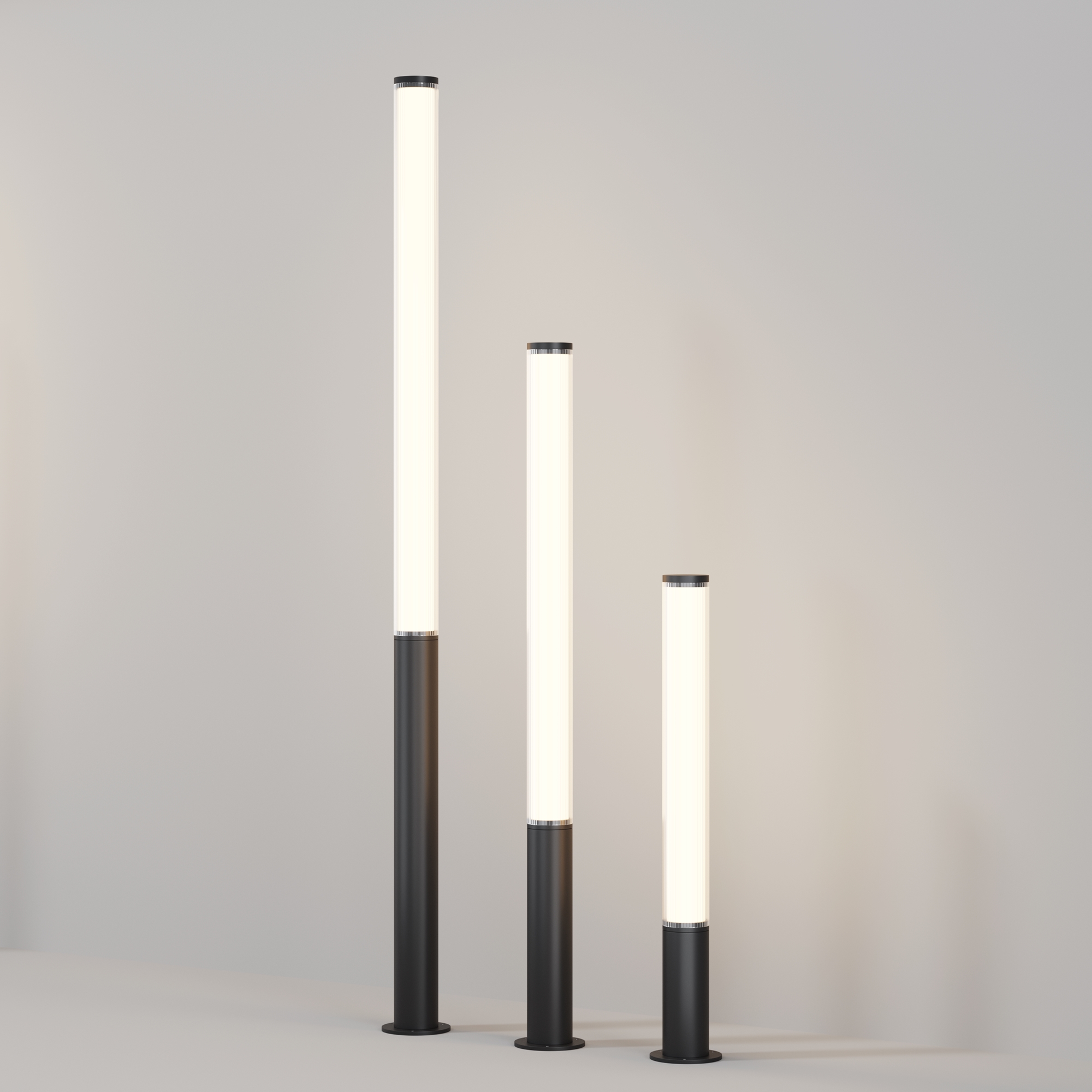 картинка Садово-парковый светильник Outdoor O467FL-L100B3K от магазина pro-decor.kz