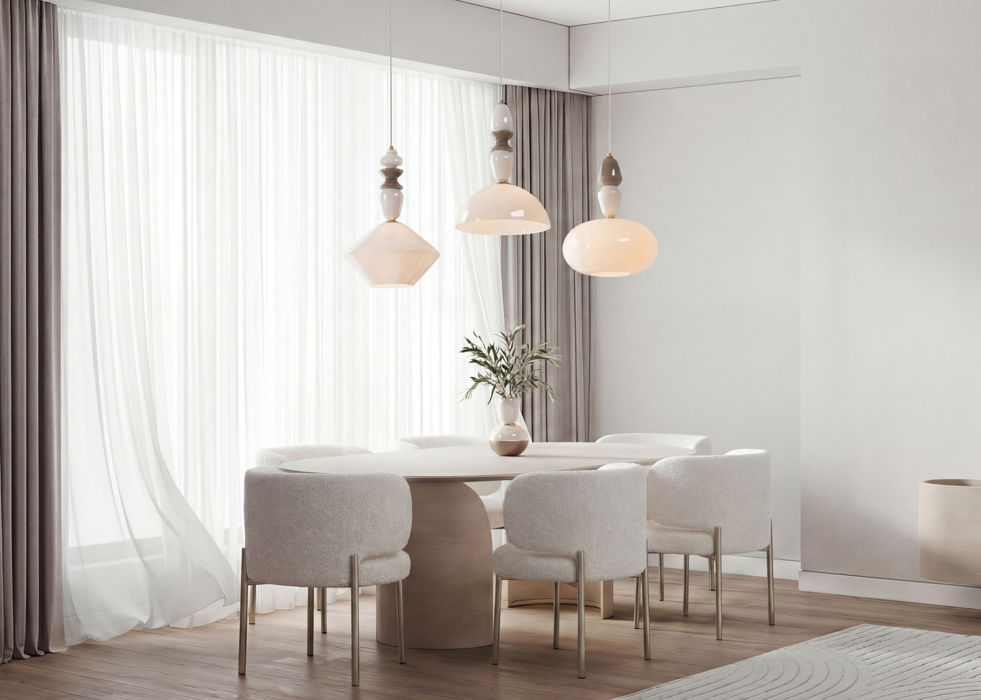 картинка Подвесной светильник Tela Freya FR2061PL-01BS4 от магазина pro-decor.kz