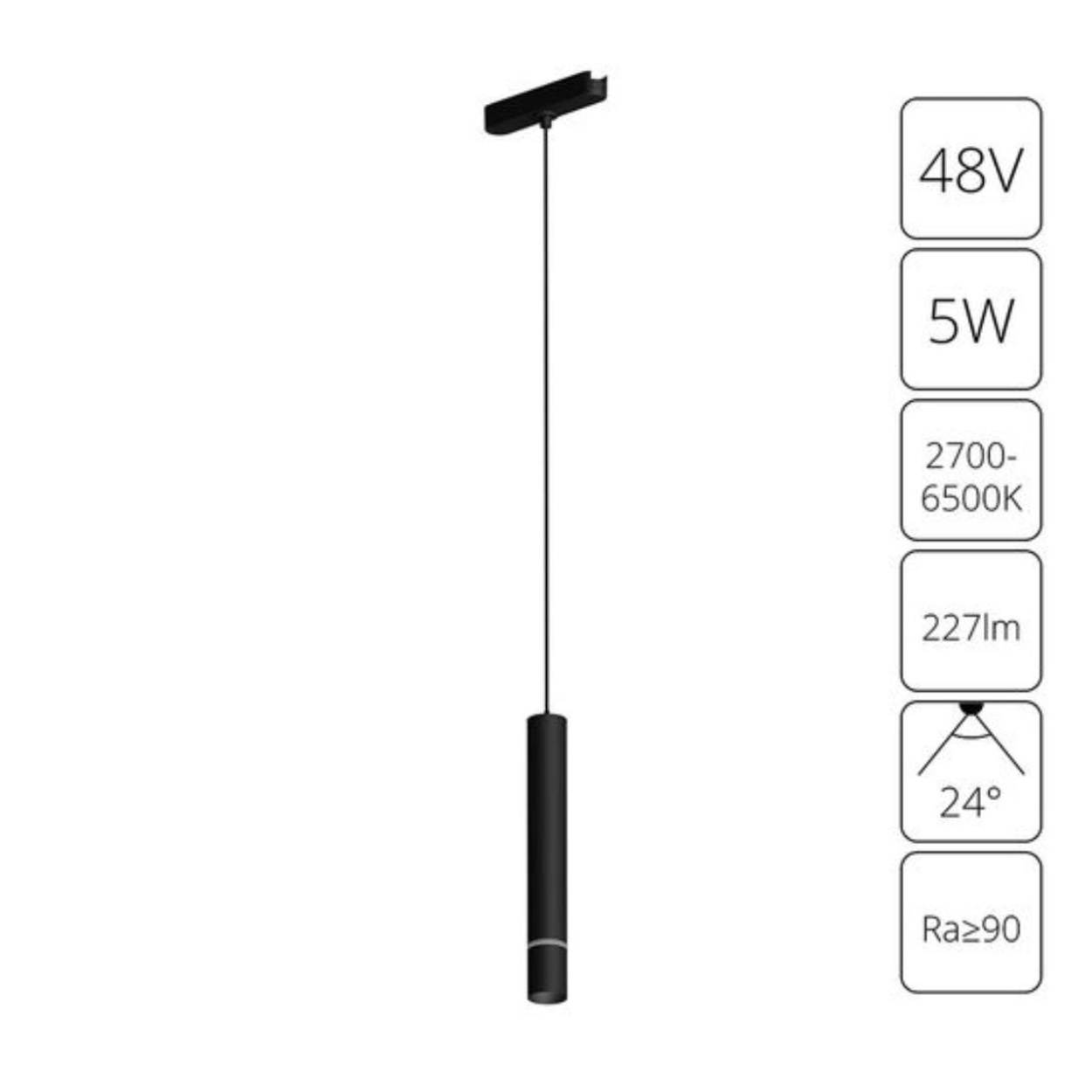 картинка A2959PL-1BK Подвесной светильник RAPID от магазина pro-decor.kz