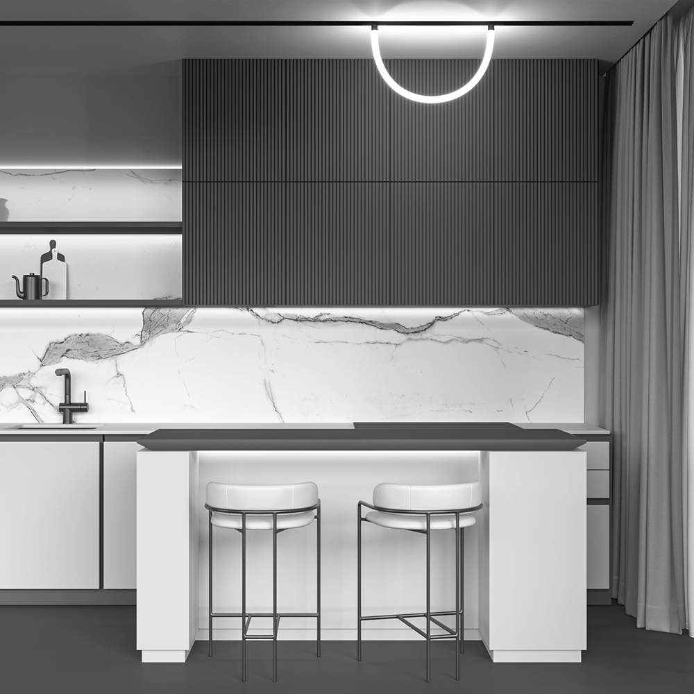 картинка Трековый подвесной светильник Technical TR101-2-20W4K-B от магазина pro-decor.kz