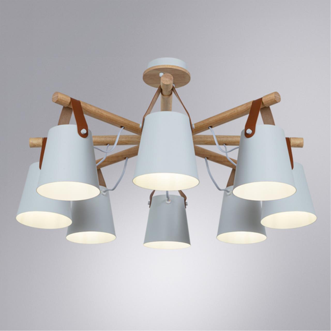 картинка Потолочный светильник Arte Lamp THOMAS A7032PL-8WH от магазина pro-decor.kz
