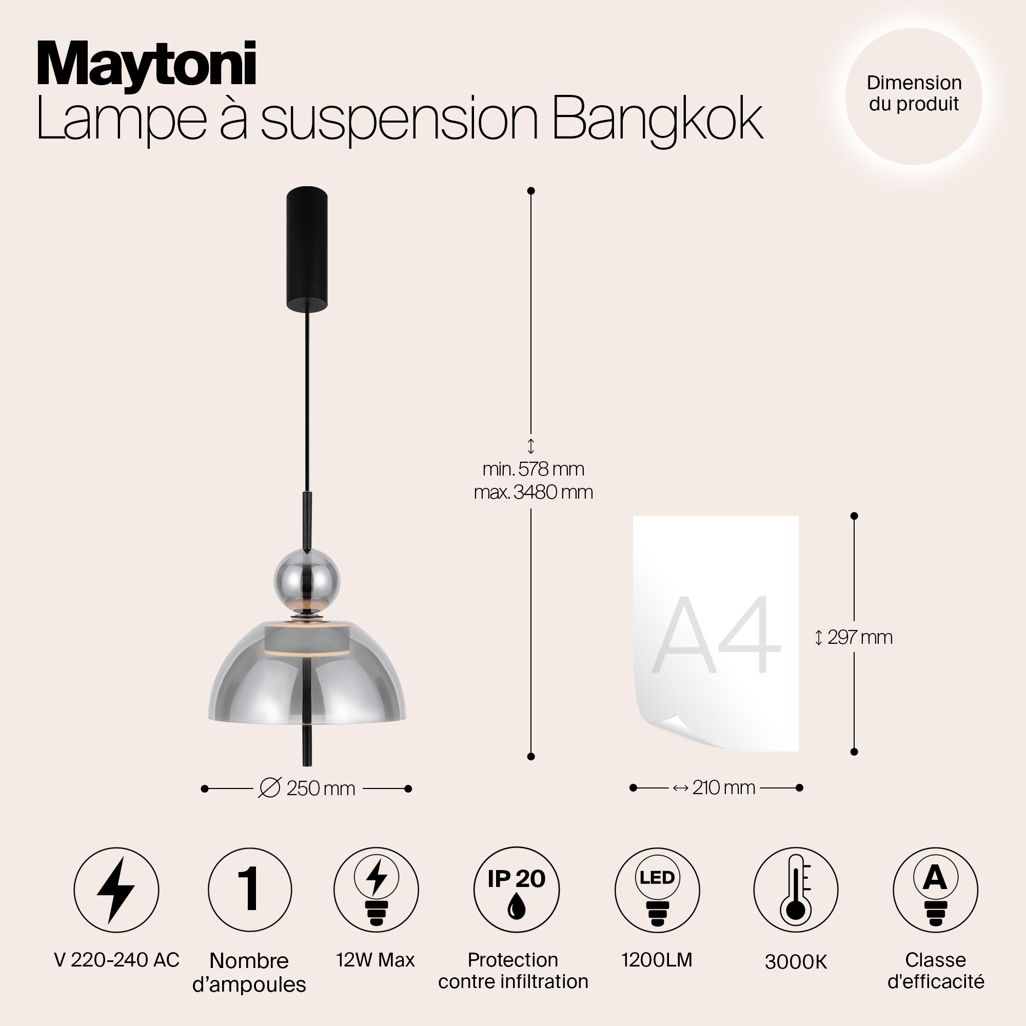 картинка Подвесной светильник Maytoni MOD185PL-L6B3K4 магазин pro-decor.kz являющийся официальным дистрибьютором в Казахстане картинка Подвесной светильник Maytoni MOD185PL-L6B3K4 от магазина pro-decor.kz