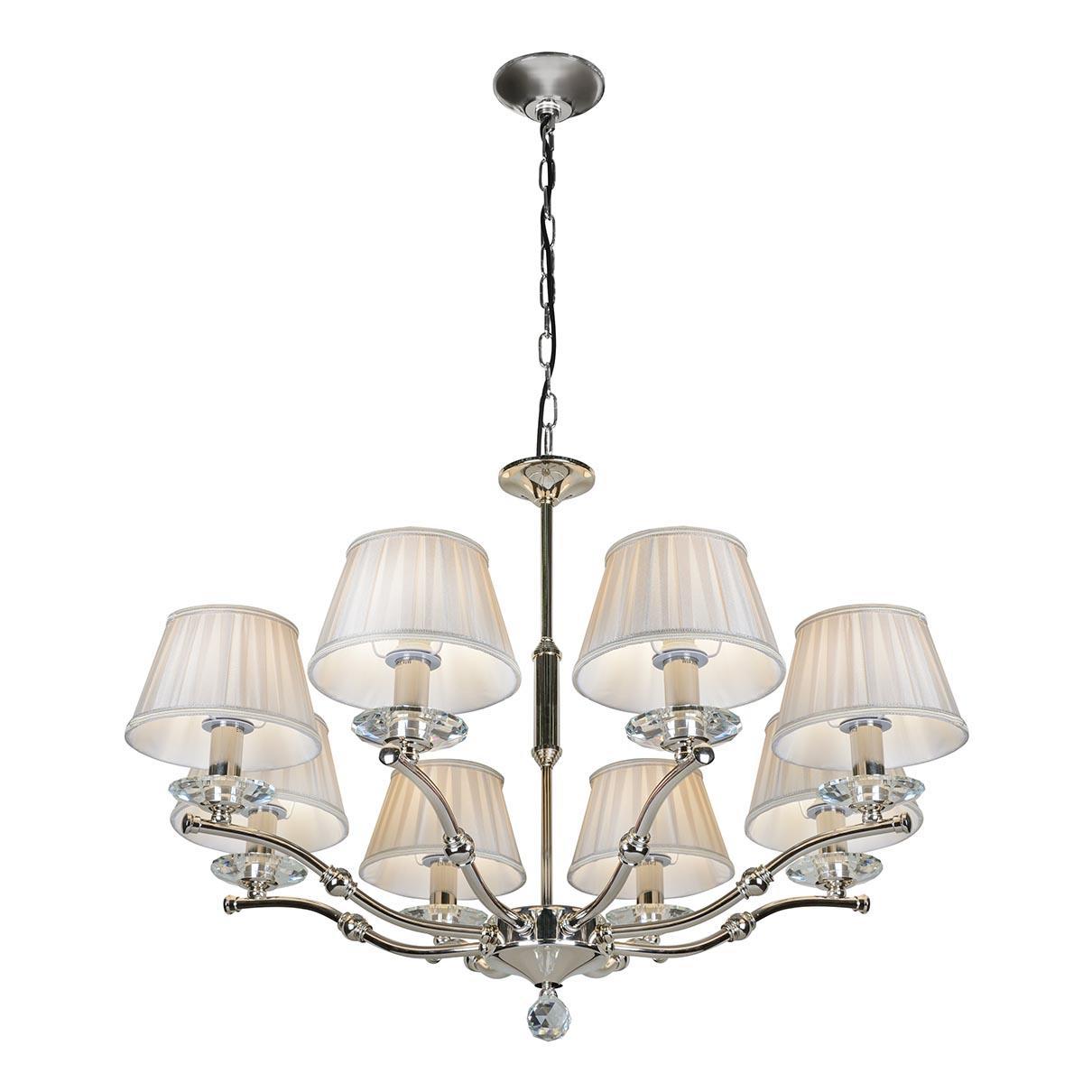картинка Подвесная люстра iLamp Vivaldi 85125/8 CR от магазина pro-decor.kz