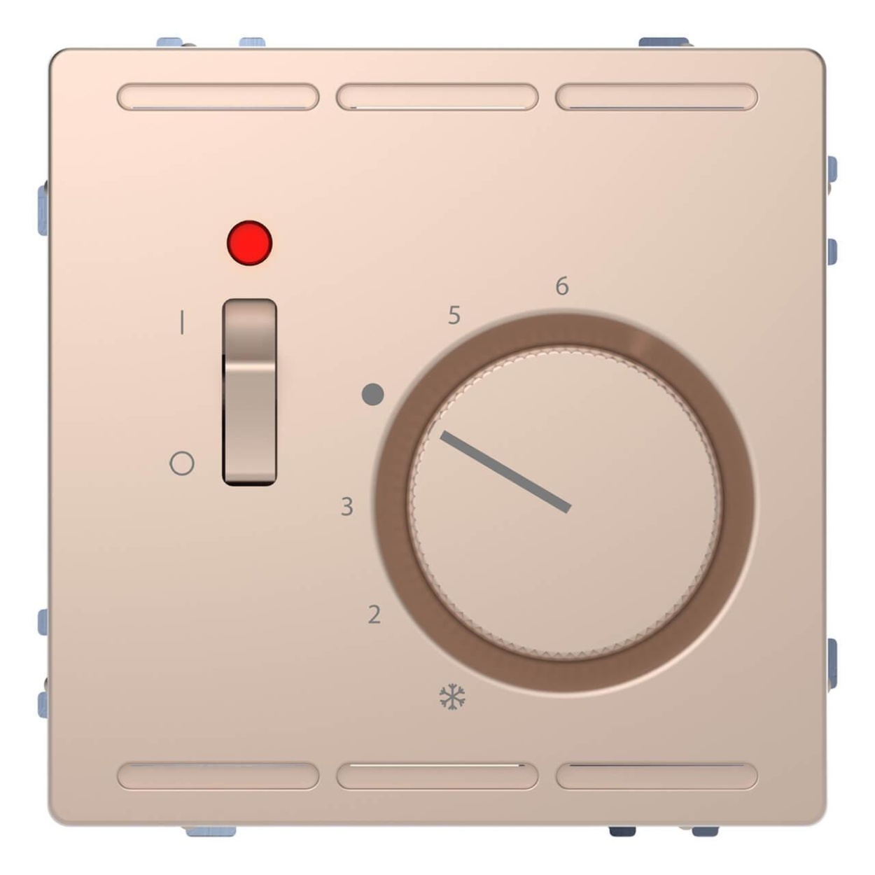 картинка Терморегулятор Schneider Electric Merten D-Life с центральной платой с выключателем 230V MTN5760-6051 от магазина pro-decor.kz