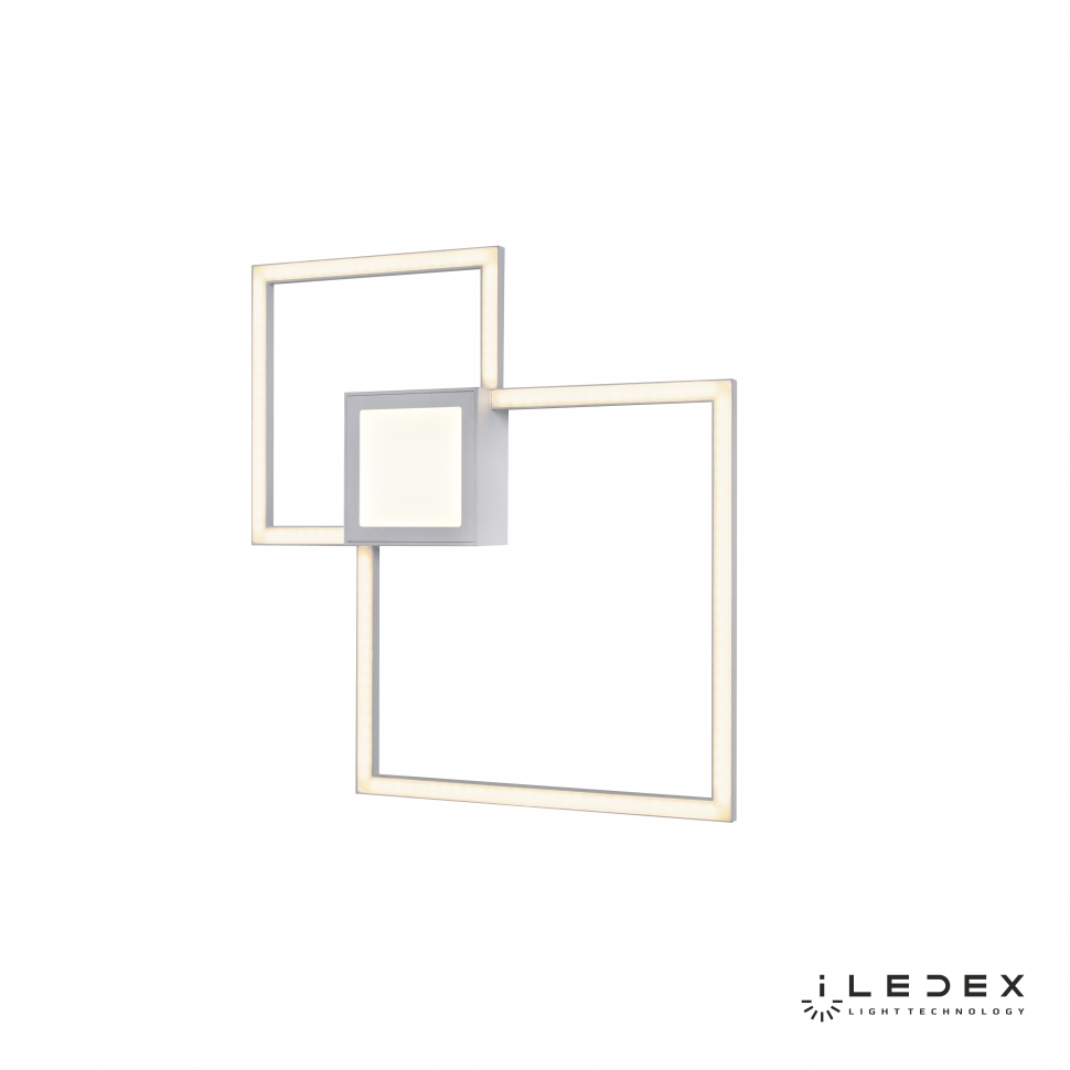 картинка Настенно-потолочный светодиодный светильник iLedex Galaxy X046424 24W 3000K WH от магазина pro-decor.kz