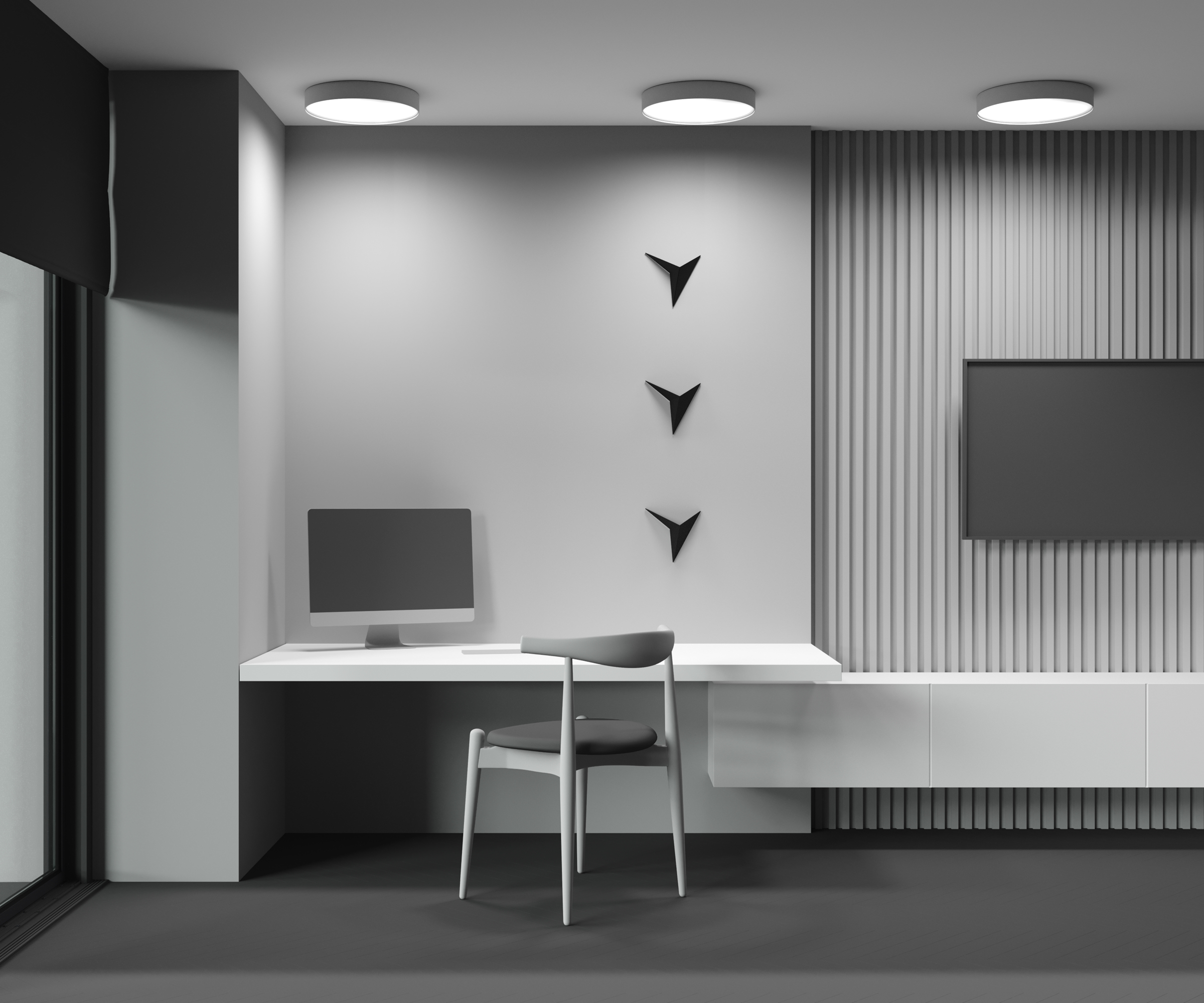 картинка Потолочный светильник Technical C032CL-45W3K-RD-W от магазина pro-decor.kz