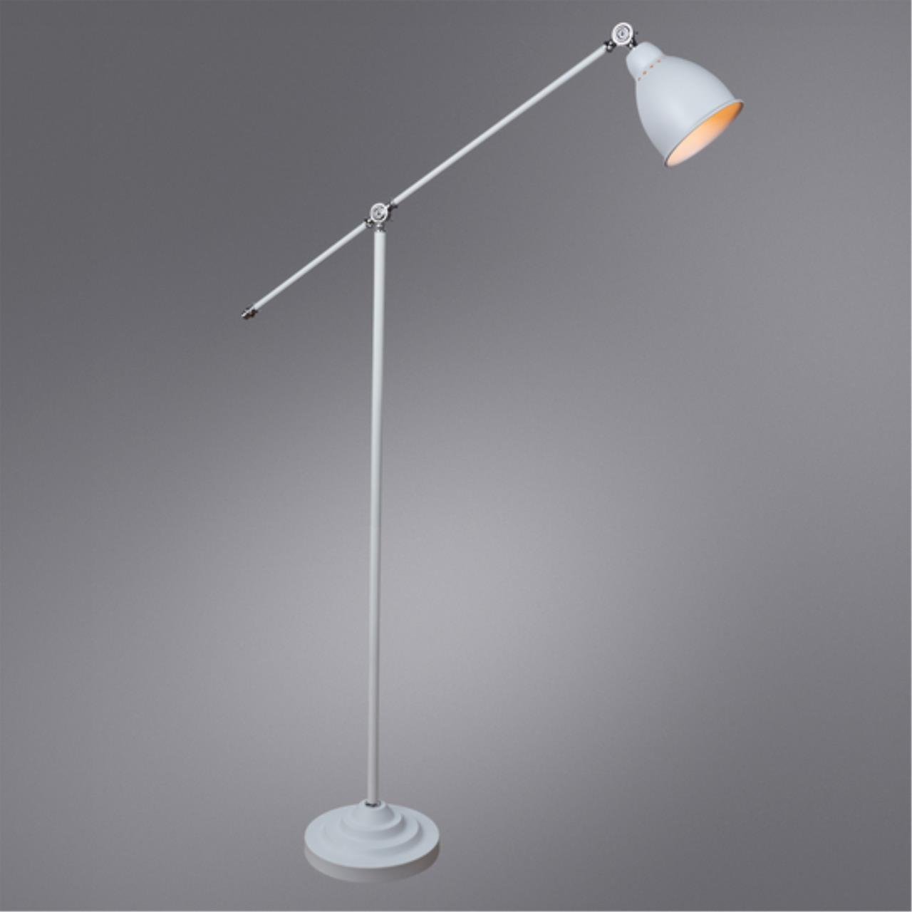 картинка Торшер Arte Lamp Braccio A2054PN-1WH от магазина pro-decor.kz
