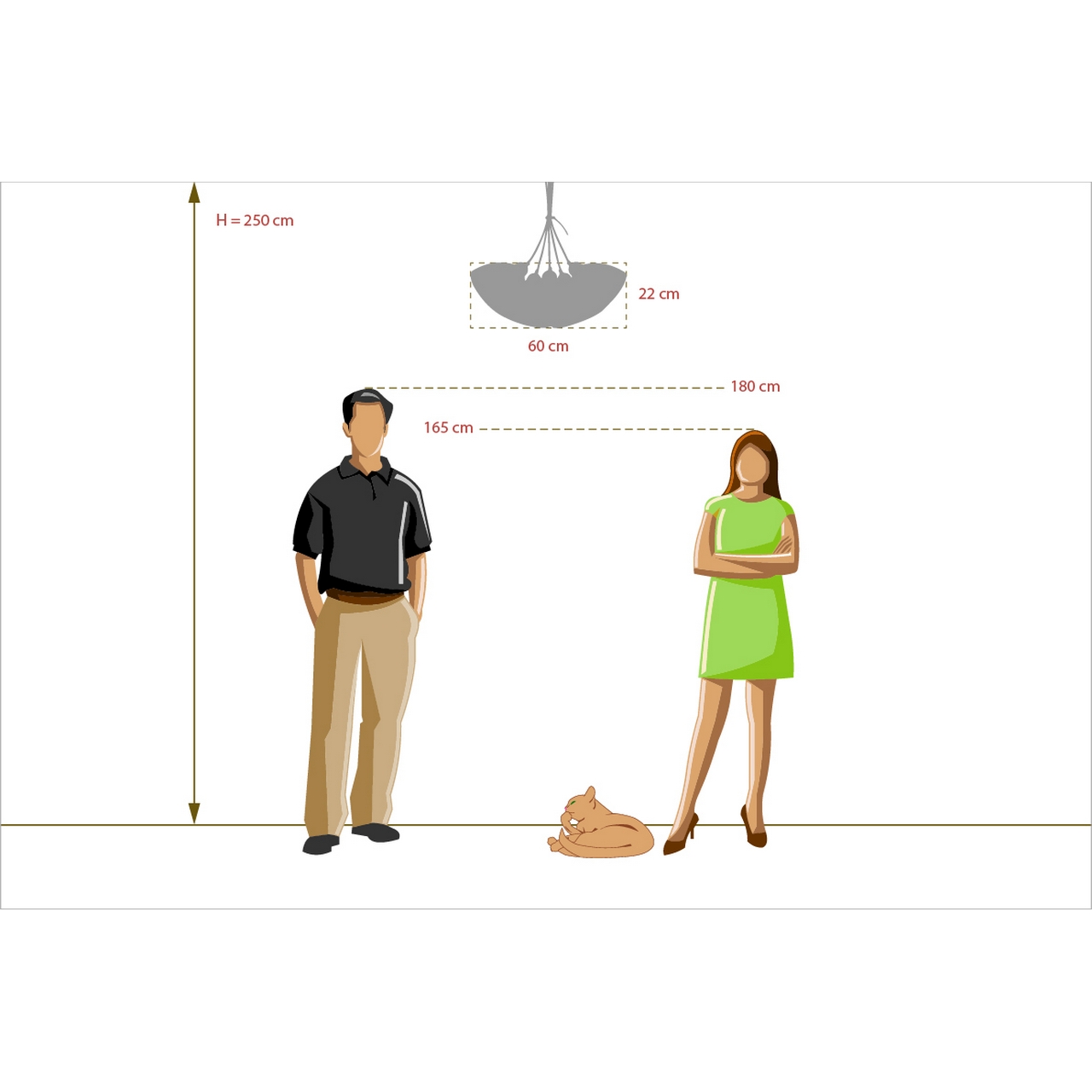 картинка Подвесной светильник MW-Light Улыбка 365014505 от магазина pro-decor.kz