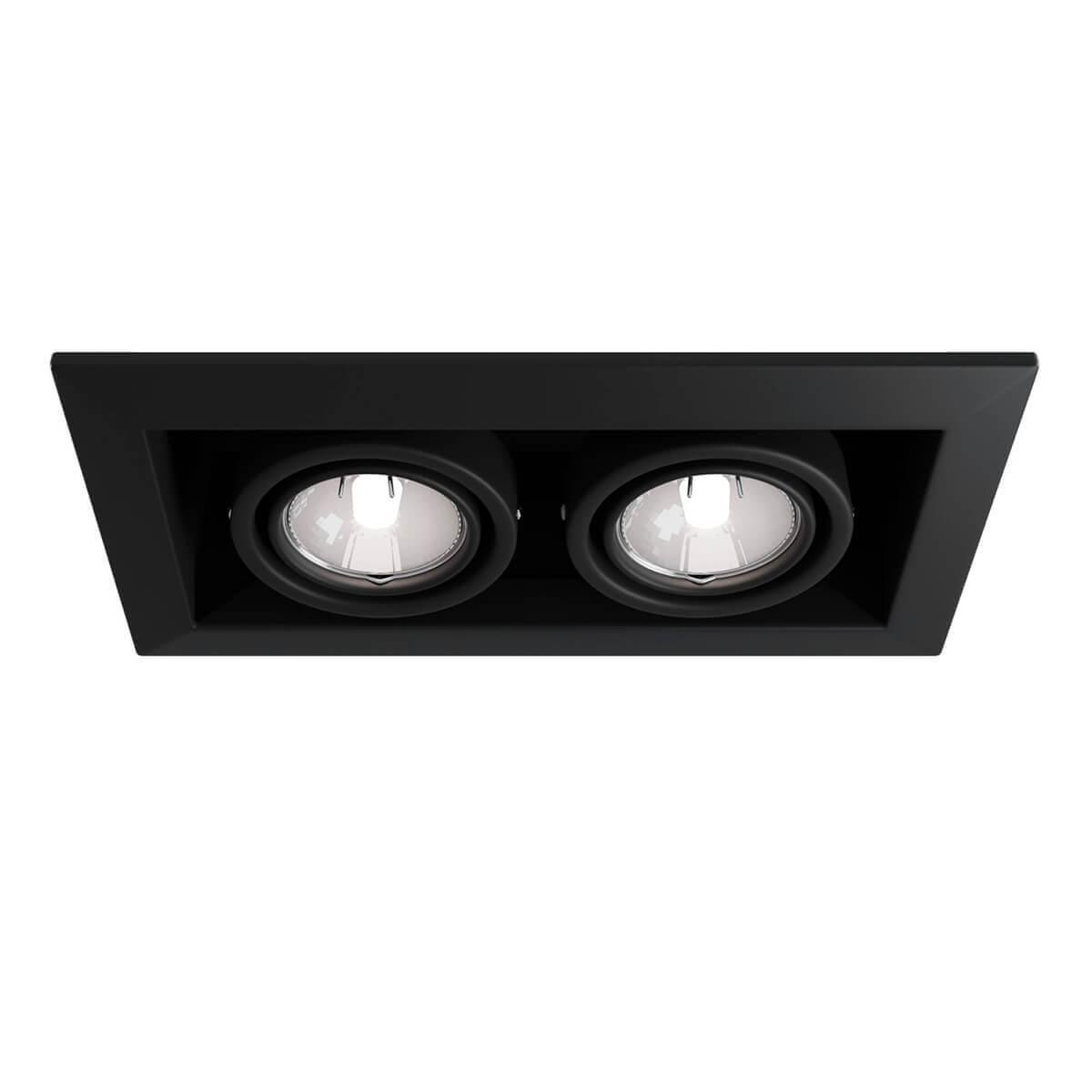 картинка Встраиваемый светильник Maytoni Metal DL008-2-02-B от магазина pro-decor.kz