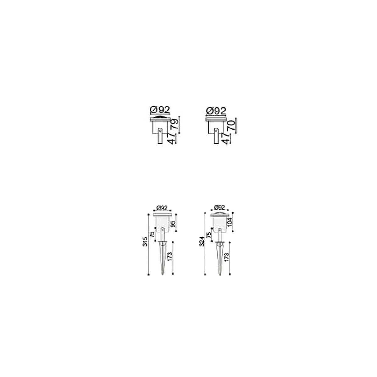 картинка Уличный светильник Favourite Relief 1832-1W от магазина pro-decor.kz