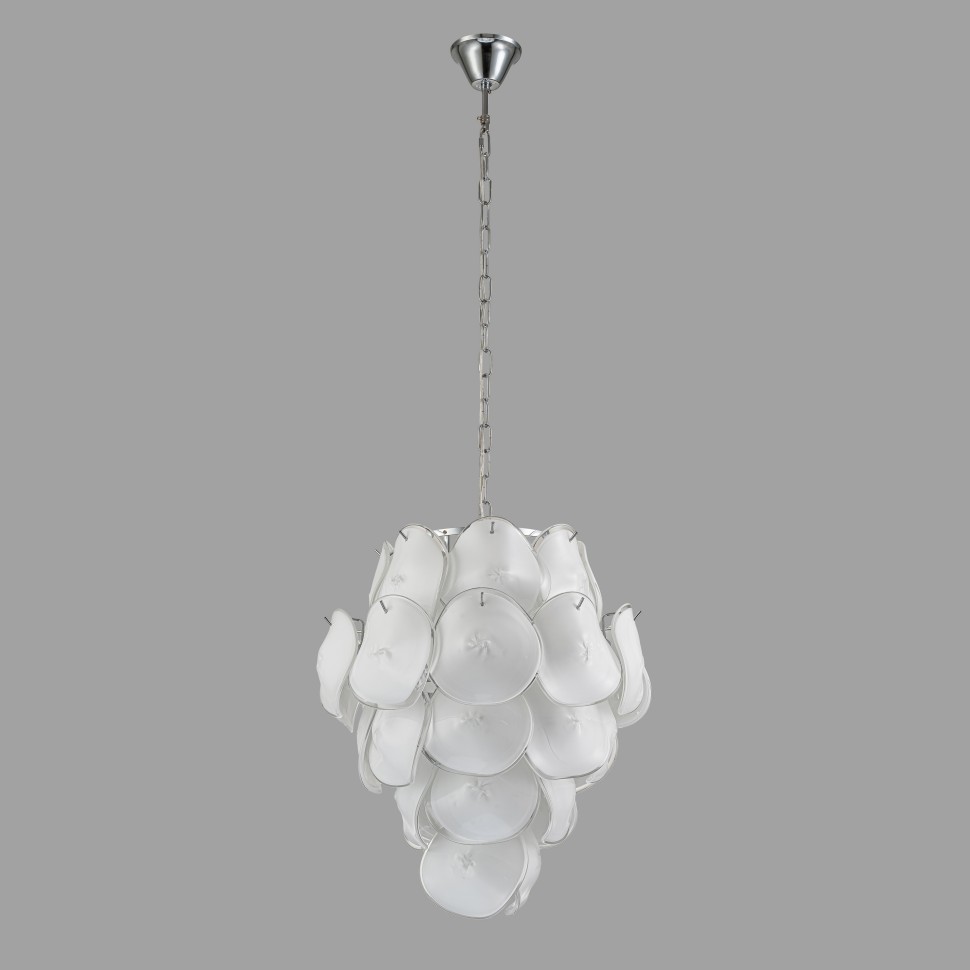 картинка Подвесная люстра Belfast Dublin 6002 / 500 CH WH  от магазина pro-decor.kz