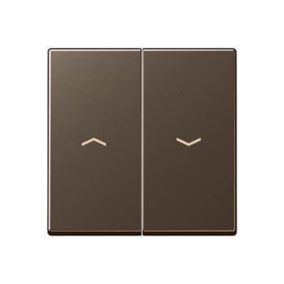 картинка Накладка жалюзийного выключателя Jung A 500 мокка A595PMO от магазина pro-decor.kz