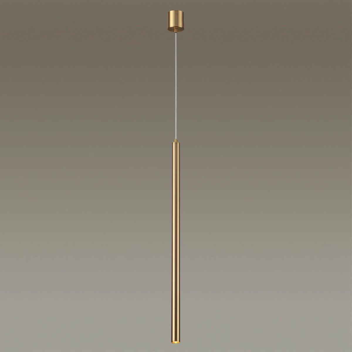 картинка 4374/3L HIGHTECH ODL23 123 золото/металл Подвесной светильник (база для встройки в комплекте) IP20 LED 3W 237Лм 3000K FIANO от магазина pro-decor.kz