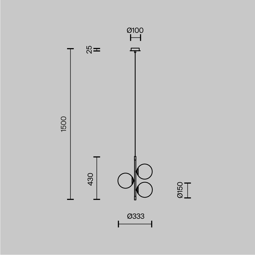 картинка Подвесной светильник Maytoni Nostalgia MOD048PL-03G от магазина pro-decor.kz