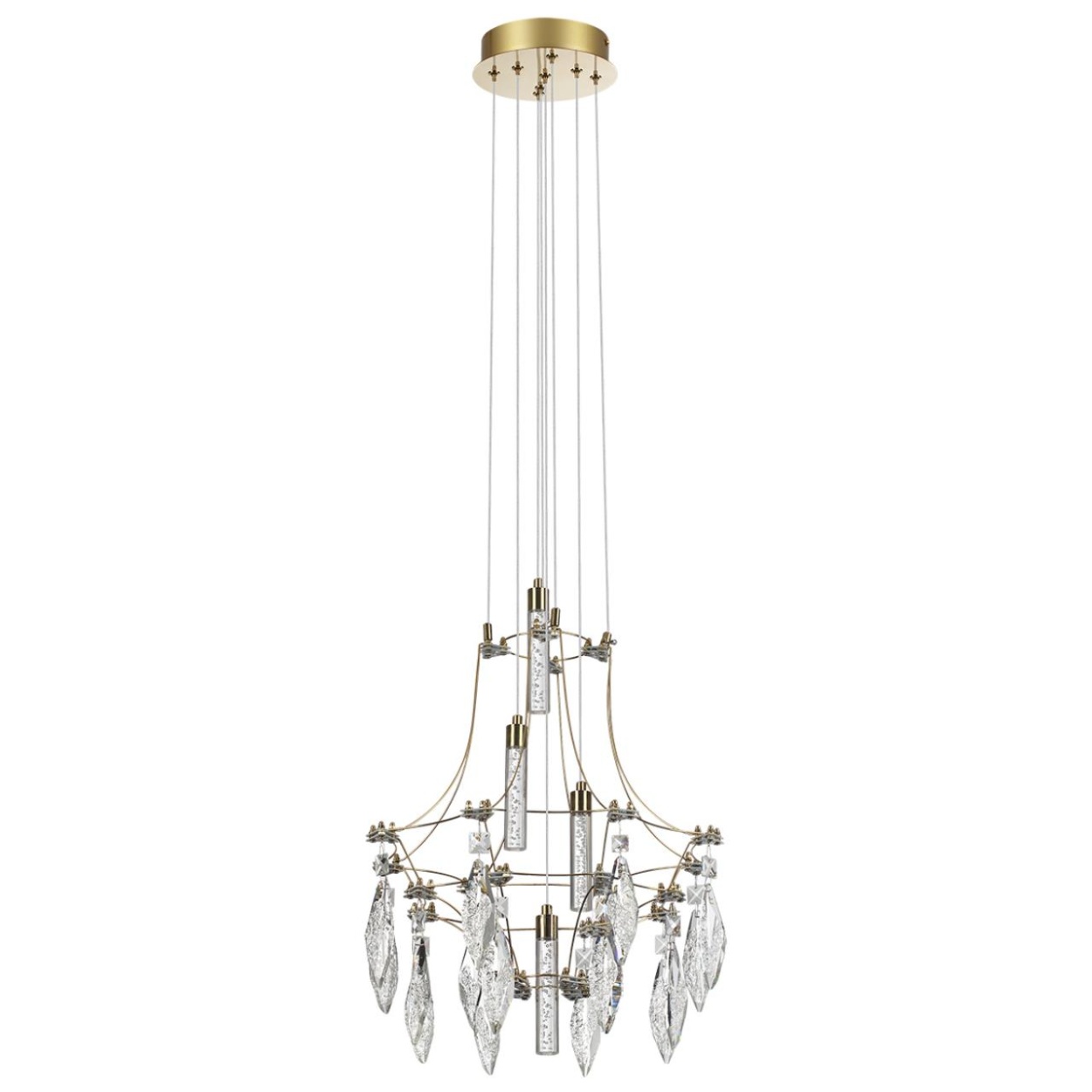 картинка 7000/35L Odeon Light Подвесная люстра FLAMENCO от магазина pro-decor.kz