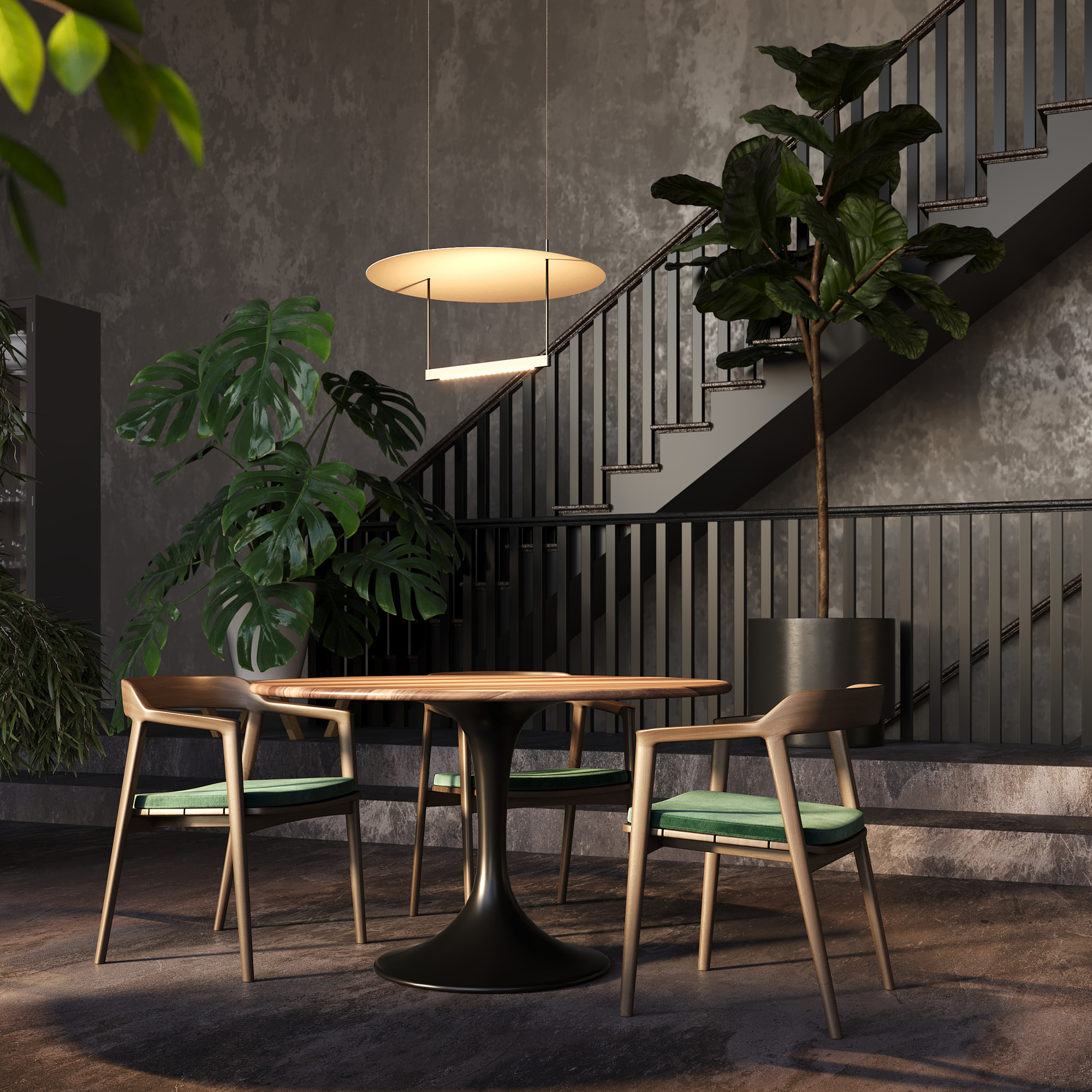 картинка Подвесной светильник Maytoni MOD280PL-L30B3K1 от магазина pro-decor.kz