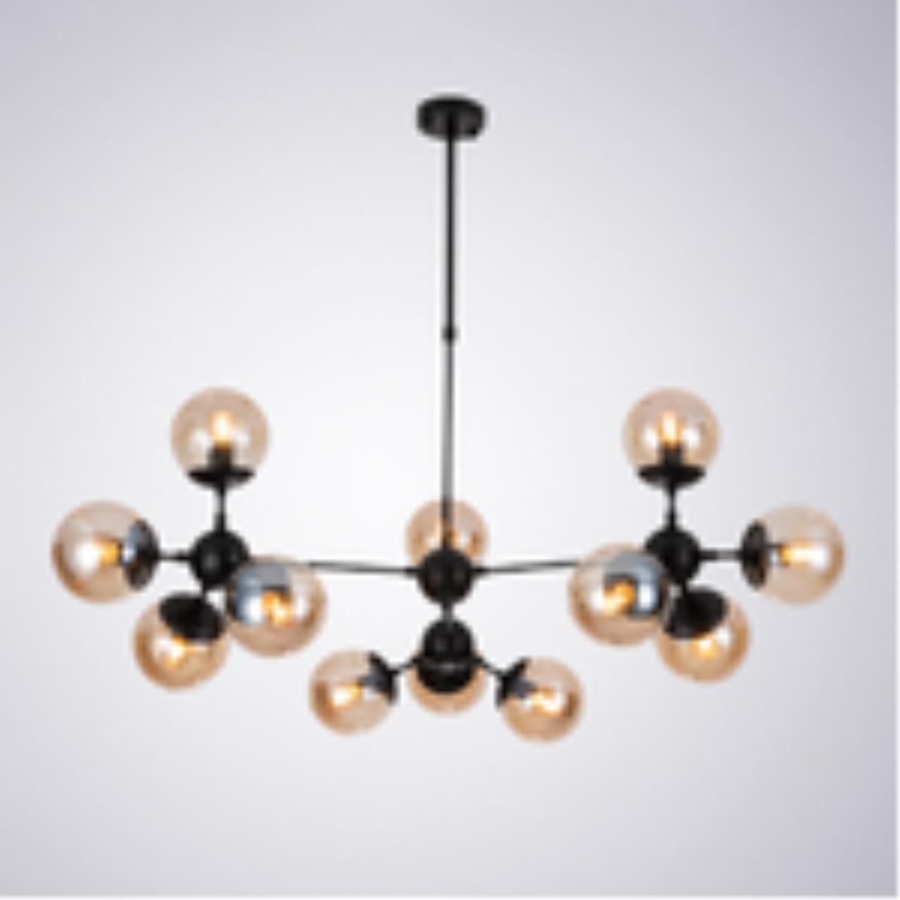 картинка Подвесная люстра Arte Lamp BOLLA A1664SP-12BK от магазина pro-decor.kz