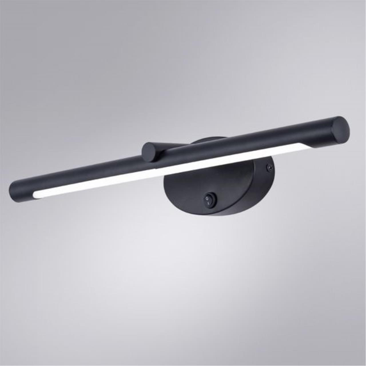 картинка Подсветка для зеркал Arte Lamp Ronnie A8025AP-1BK от магазина pro-decor.kz