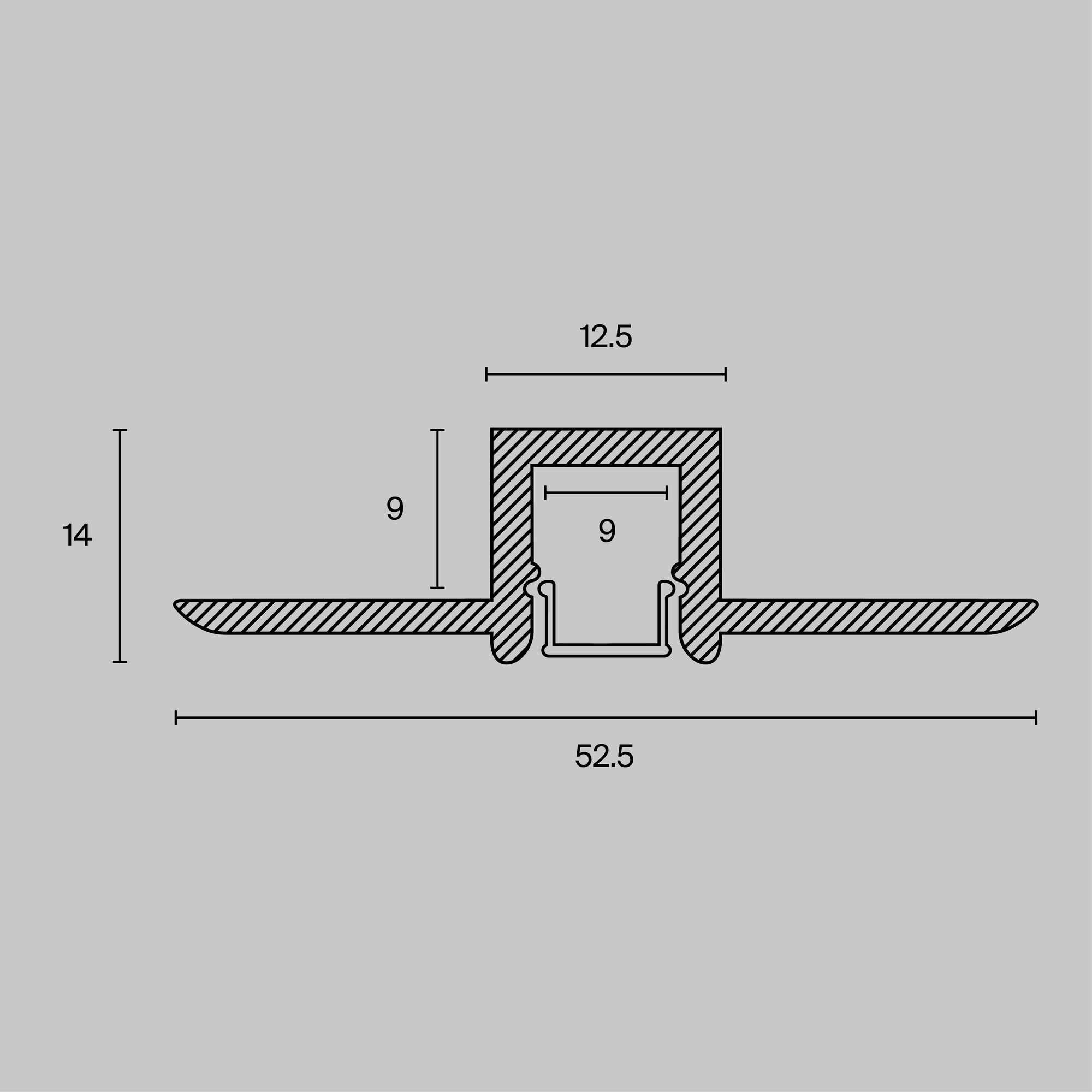 картинка Комплектующие к светодиодной ленте Led Strip ALM-5313A-S-2M от магазина pro-decor.kz