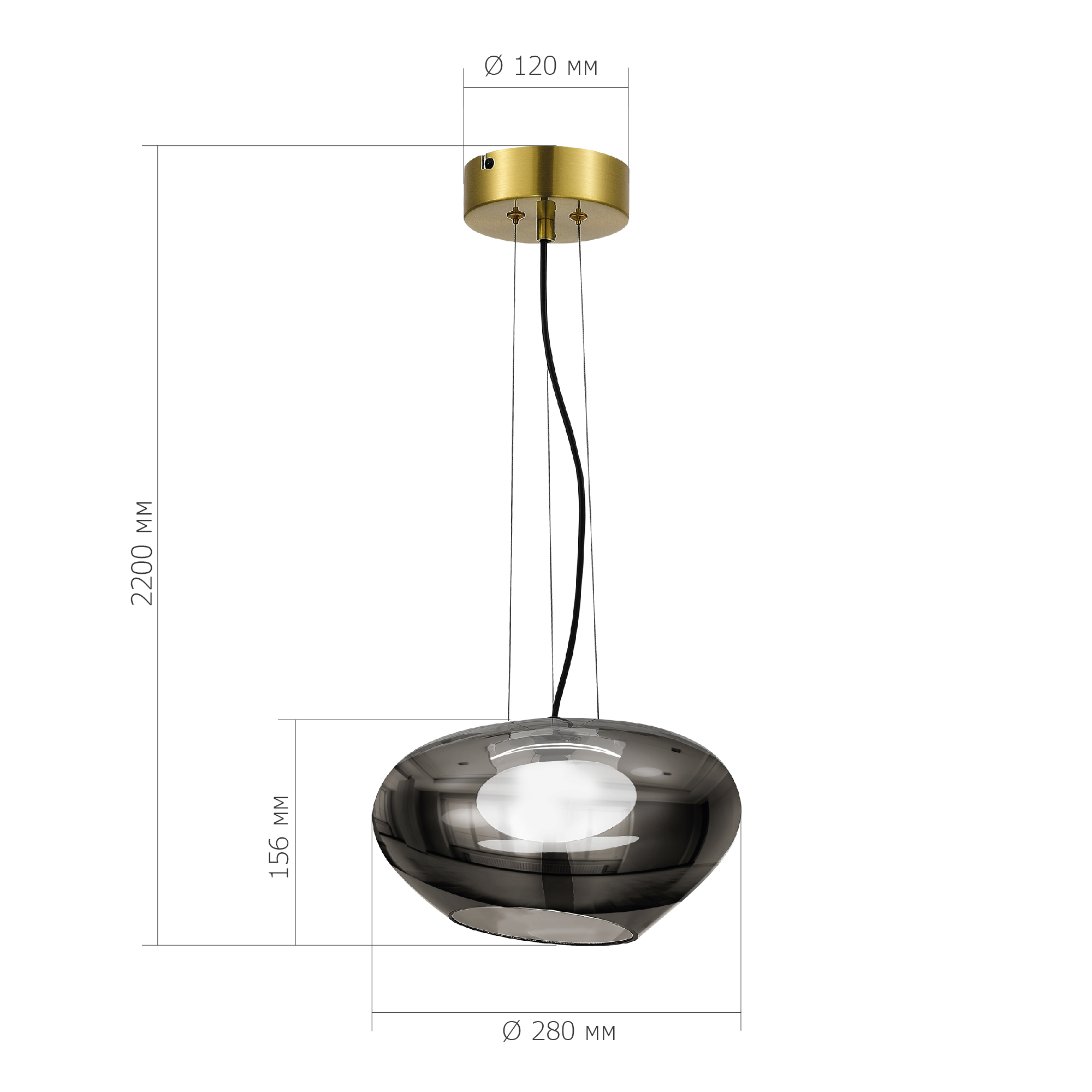 картинка SL6019.303.01 Светильник подвесной ST-Luce FORAY от магазина pro-decor.kz