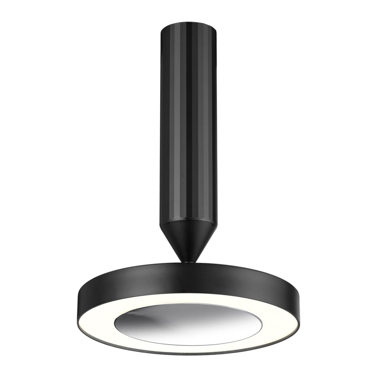 картинка 359279 OVER NT23 000 черный Светильник накладной светодиодный IP20 LED 18W 85-265V 1350Лм 3000К MIRROR от магазина pro-decor.kz