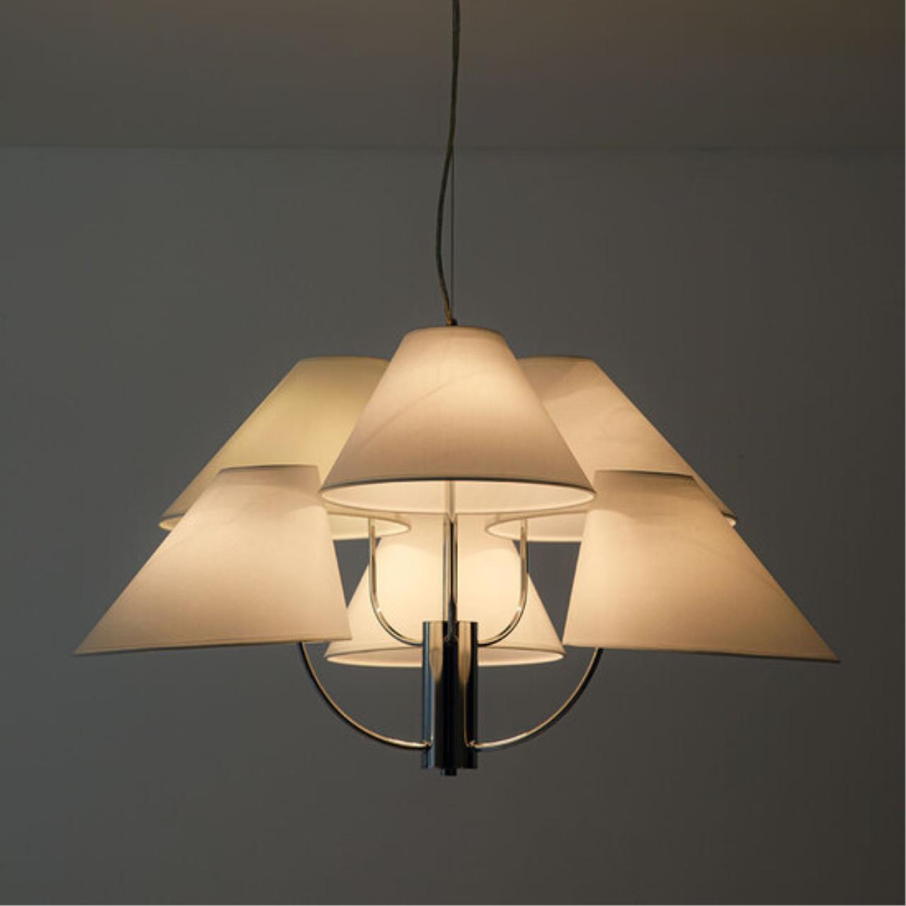 картинка Подвесная люстра Arte Lamp RONDO A4086LM-6CC магазин pro-decor.kz являющийся официальным дистрибьютором в Казахстане картинка Подвесная люстра Arte Lamp RONDO A4086LM-6CC от магазина pro-decor.kz