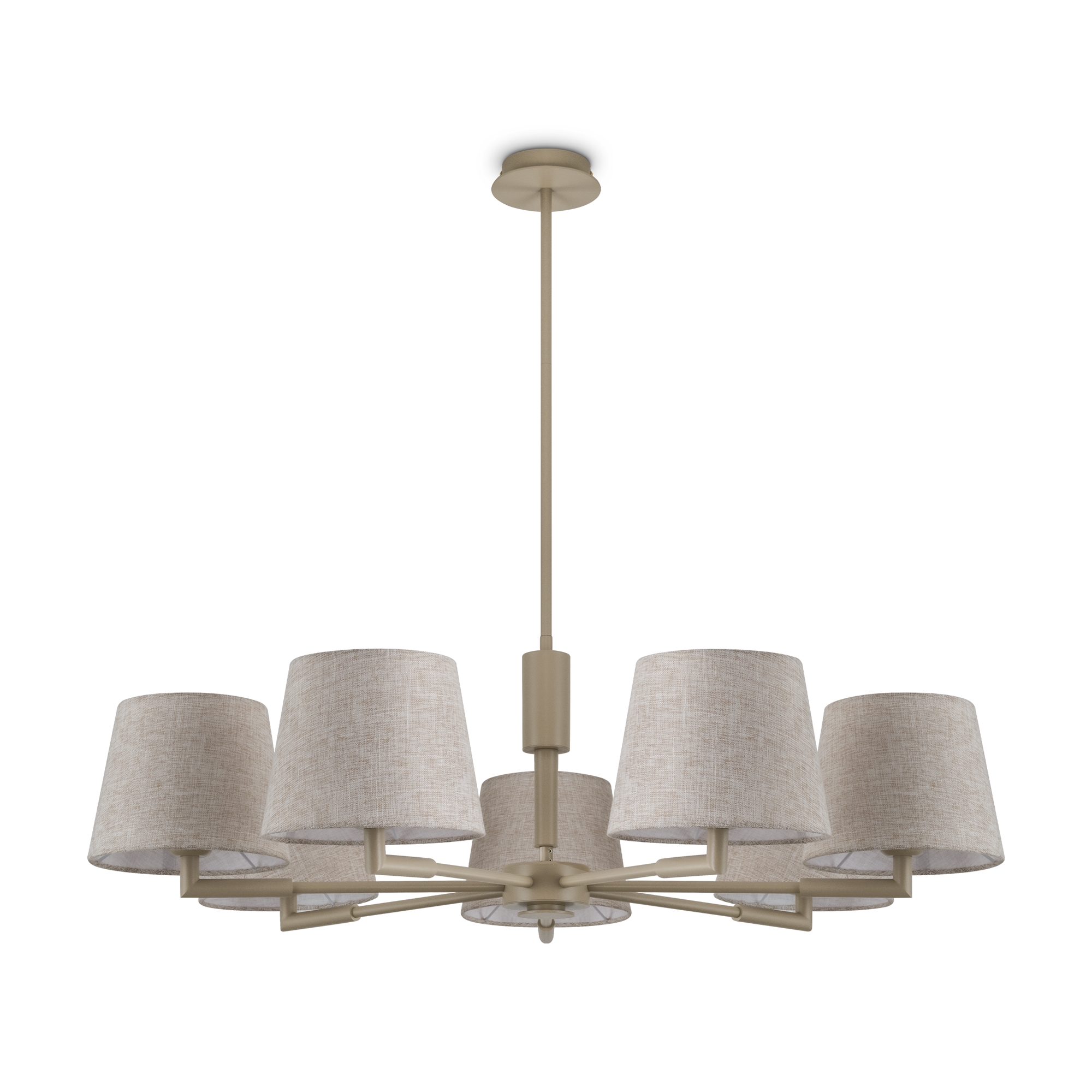 картинка Люстра Freya FR2057PL-07BG BUTLER от магазина pro-decor.kz