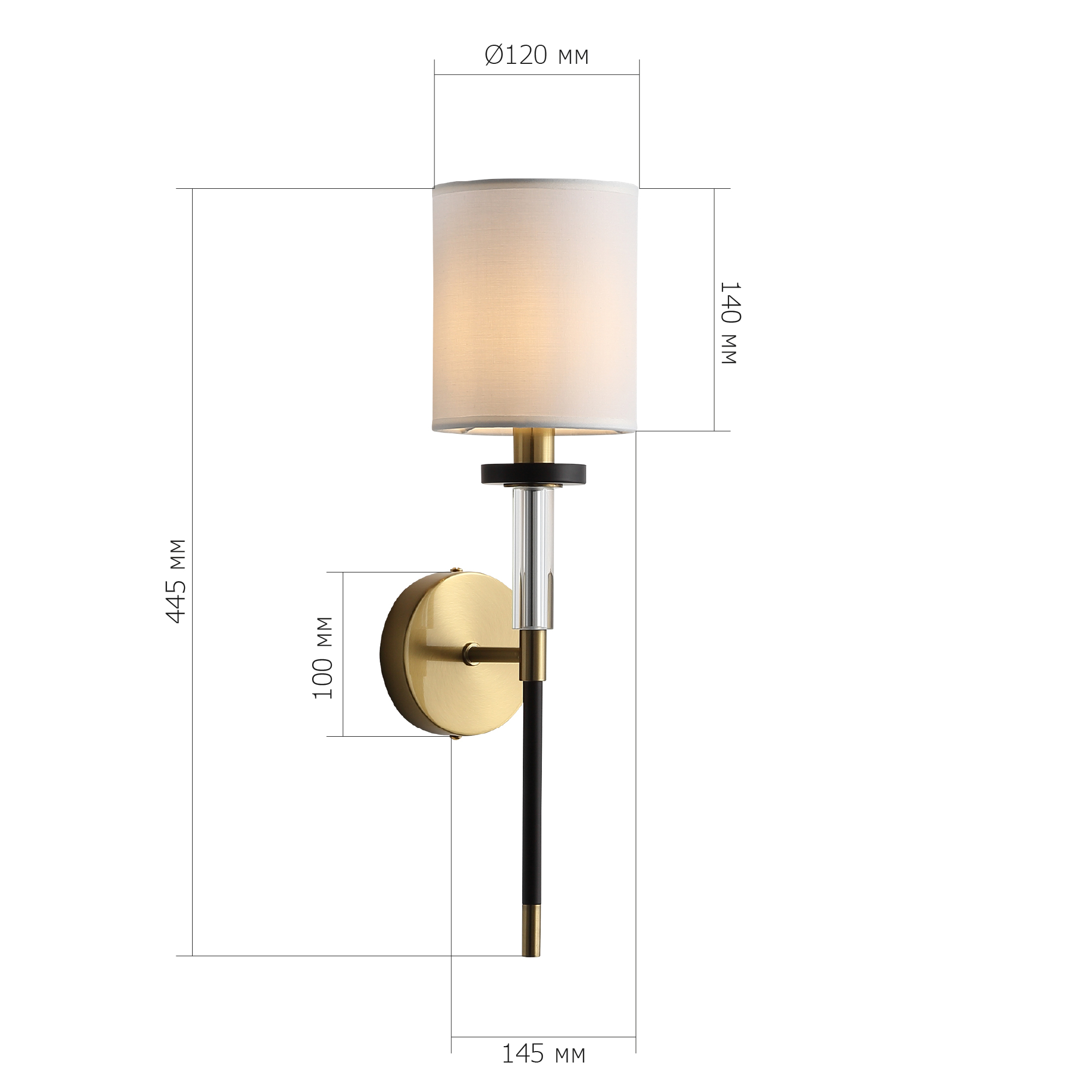 картинка SL1404.301.01 Светильник настенный ST-Luce ВЕРИТАС от магазина pro-decor.kz