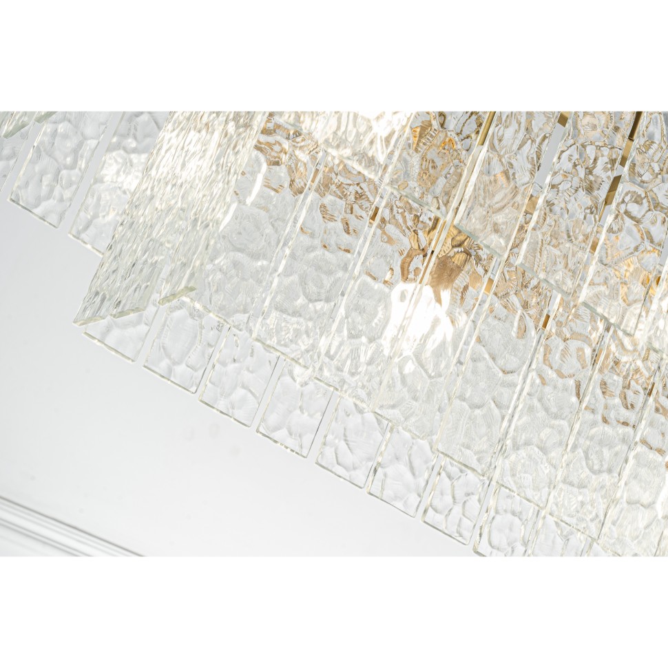 картинка Подвесная люстра Belfast Harland 6308-10C BR CL  от магазина pro-decor.kz