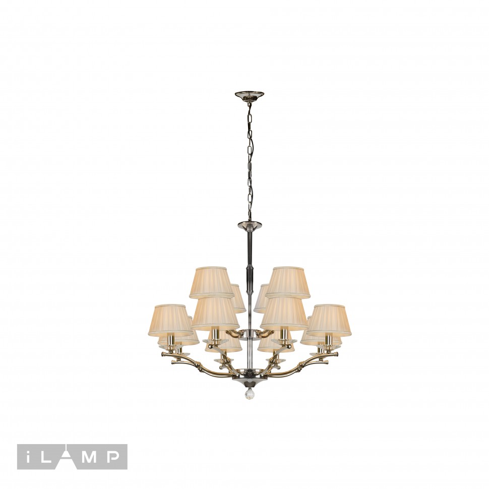 картинка Подвесная люстра iLamp Vivaldi 85125/8+4 CR от магазина pro-decor.kz
