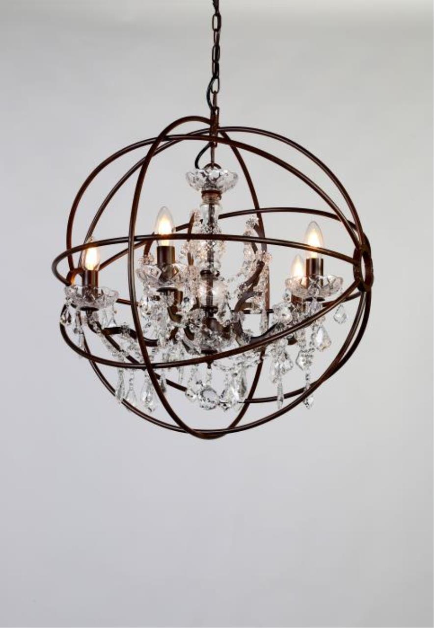 картинка Подвесная люстра Favourite Orbit 1834-5P от магазина pro-decor.kz