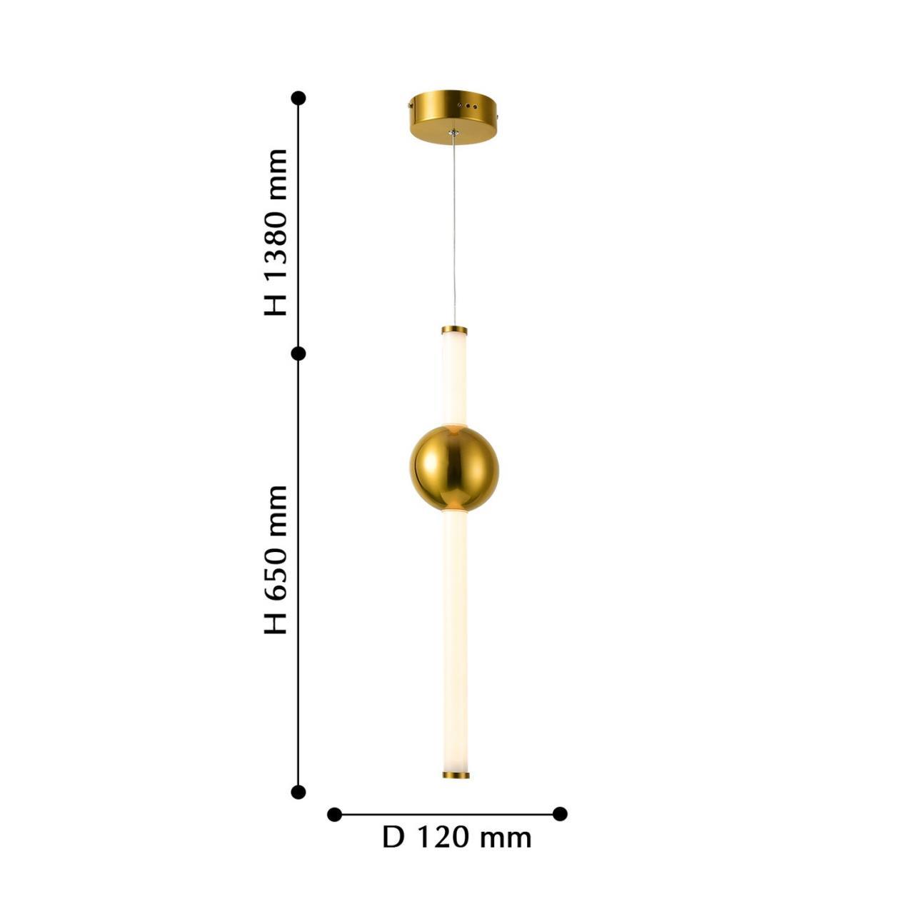 картинка Подвесной светодиодный светильник Favourite Conceptus 2642-1P от магазина pro-decor.kz