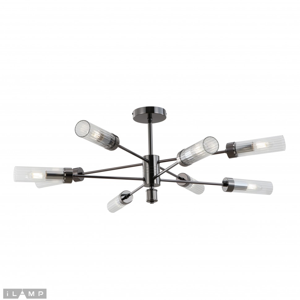 картинка Светильник потолочный iLamp Evolution 15609-8 AN+CL магазин pro-decor.kz являющийся официальным дистрибьютором в Казахстане картинка Светильник потолочный iLamp Evolution 15609-8 AN+CL от магазина pro-decor.kz