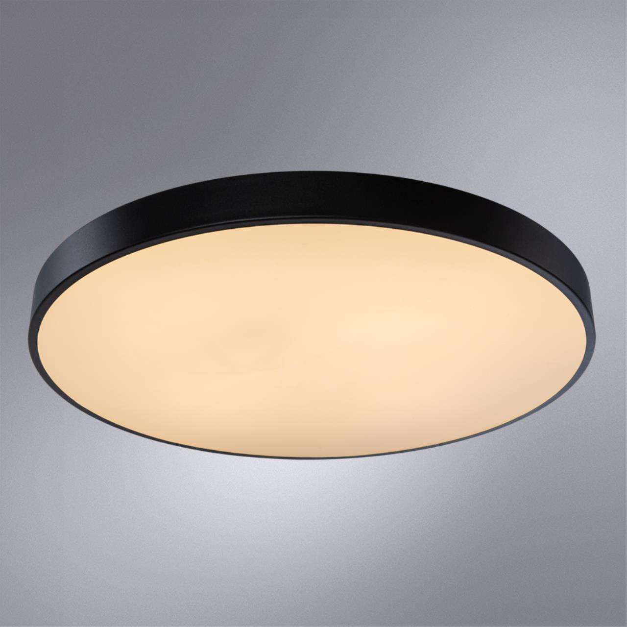 картинка Потолочный светодиодный светильник Arte Lamp Arena A2673PL-1BK от магазина pro-decor.kz