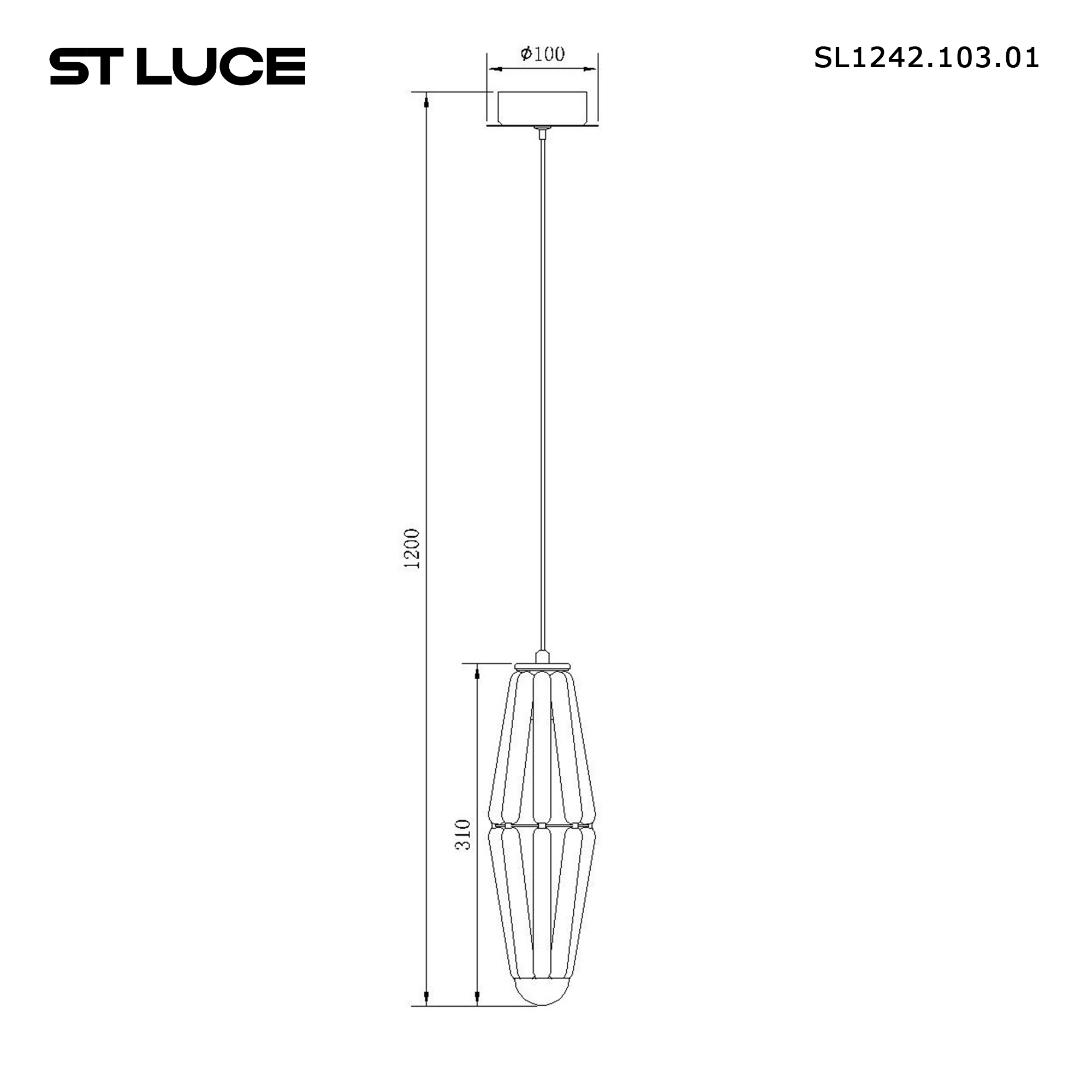 картинка SL1242.103.01 Светильник подвесной ST-Luce CIARA магазин pro-decor.kz являющийся официальным дистрибьютором в Казахстане картинка SL1242.103.01 Светильник подвесной ST-Luce CIARA от магазина pro-decor.kz