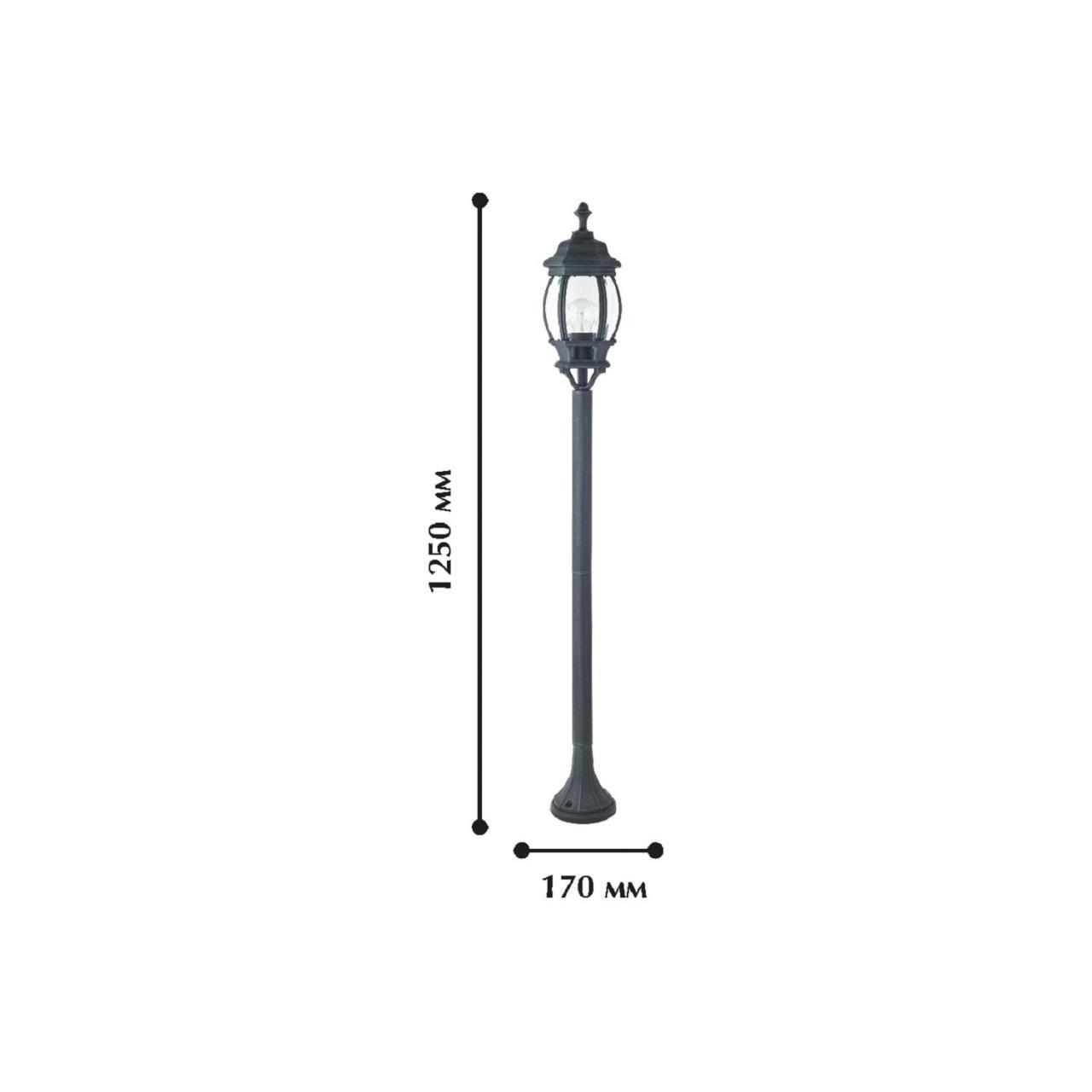 картинка Уличный светильник Favourite Paris 1806-1F от магазина pro-decor.kz