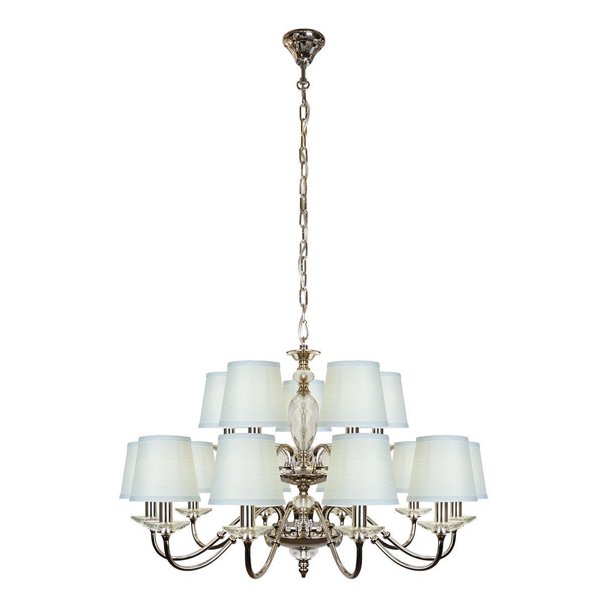 картинка Подвесная люстра iLamp Dolce Vita P2345-10+5 Nic от магазина pro-decor.kz