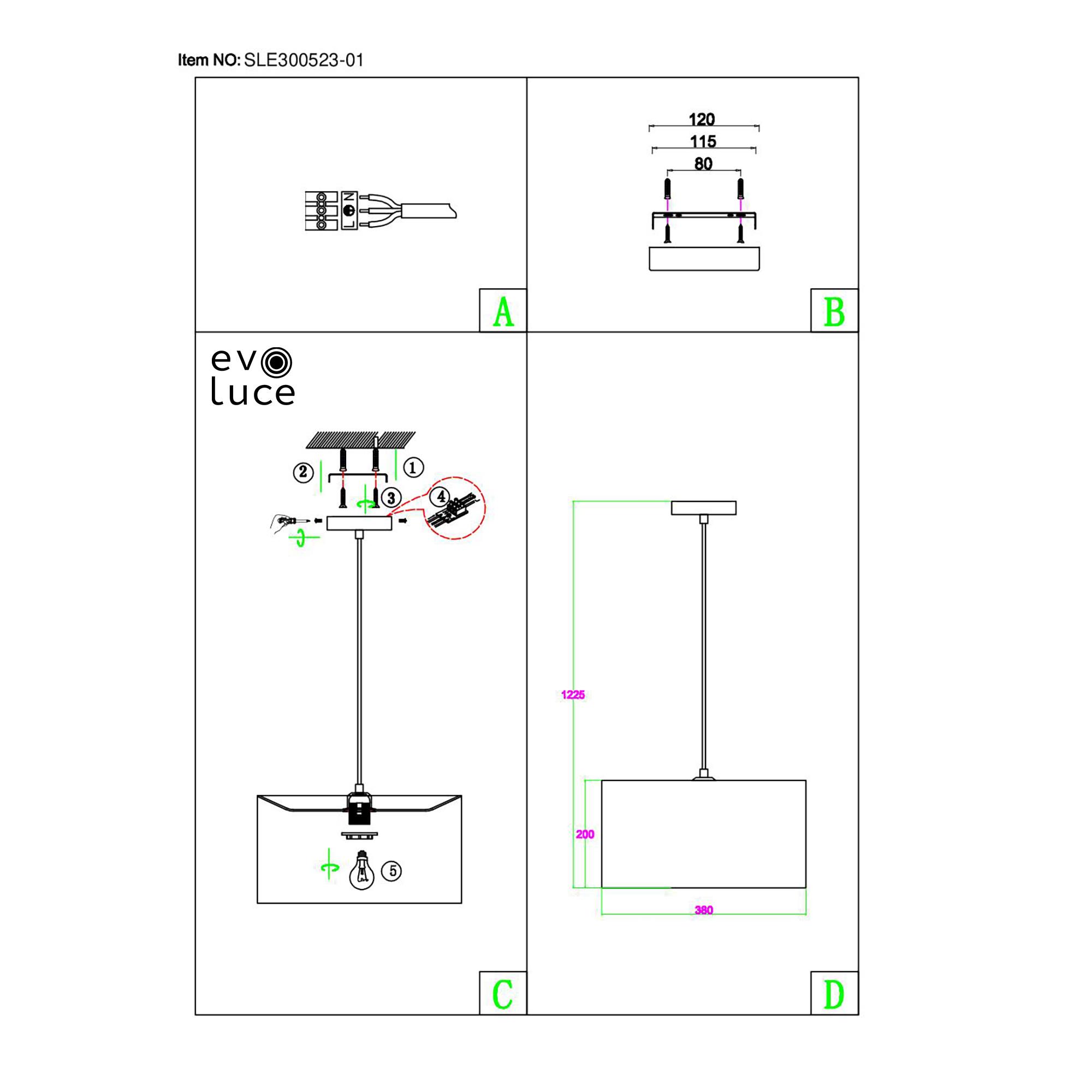 картинка Подвесной светильник Evoluce Brescia SLE300553-01 магазин pro-decor.kz являющийся официальным дистрибьютором в Казахстане картинка Подвесной светильник Evoluce Brescia SLE300553-01 от магазина pro-decor.kz