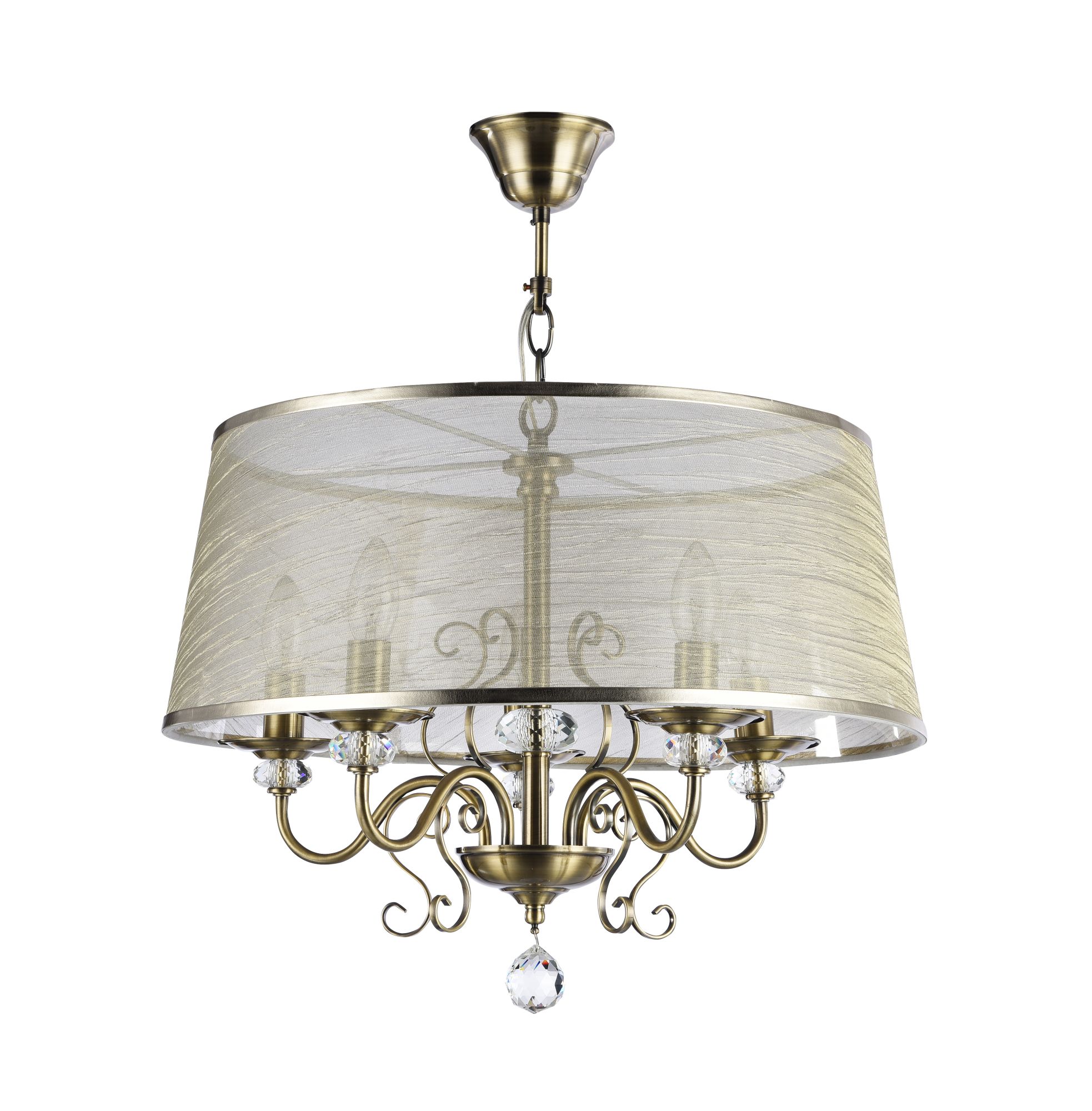 картинка Подвесная люстра Freya Driana FR2405-PL-05C-BZ от магазина pro-decor.kz