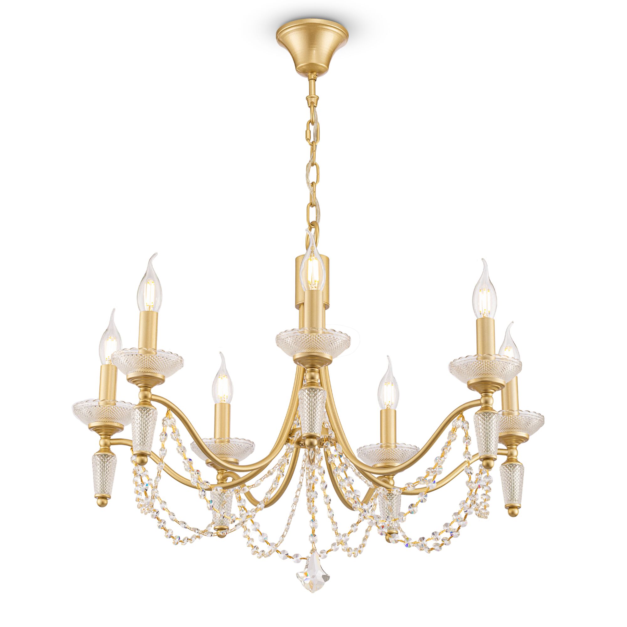 картинка Подвесная люстра Freya Zoe FR2009PL-07G от магазина pro-decor.kz