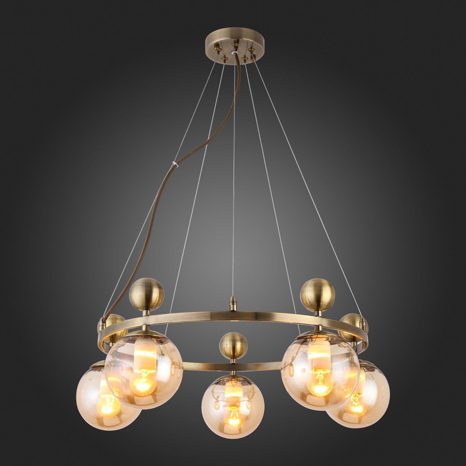 картинка Подвесная люстра Evoluce Pechio SLE106303-05 от магазина pro-decor.kz