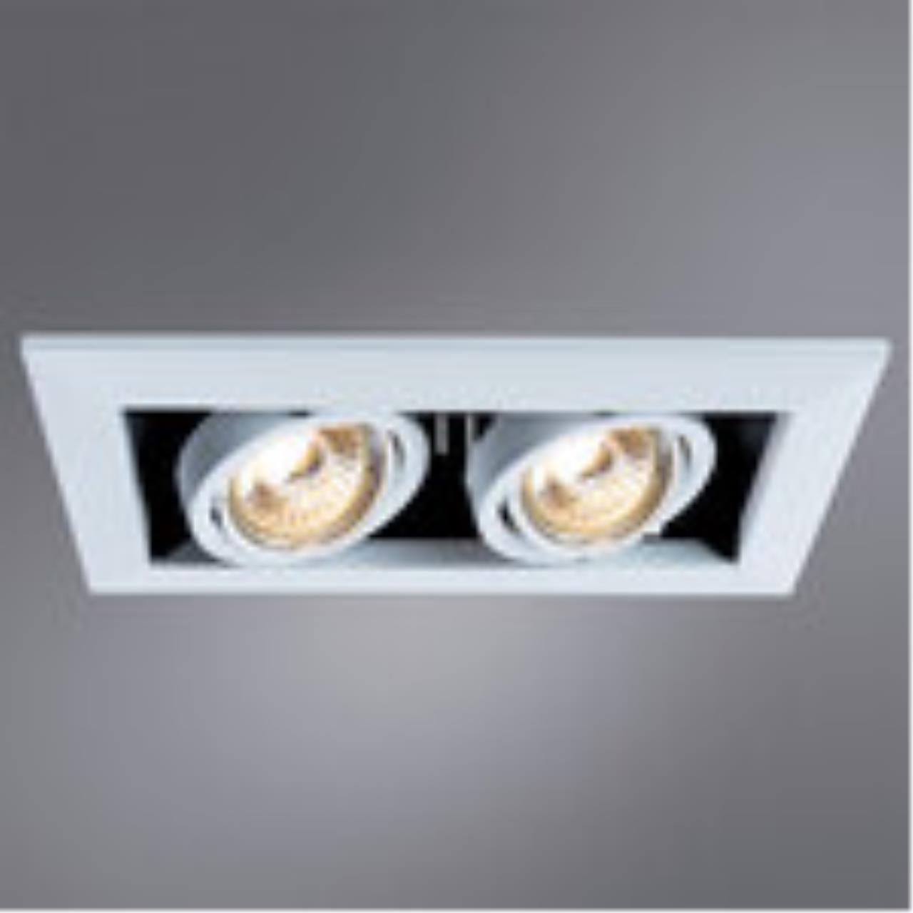 картинка Встраиваемый светильник Arte Lamp Technika A5941PL-2WH магазин pro-decor.kz являющийся официальным дистрибьютором в Казахстане картинка Встраиваемый светильник Arte Lamp Technika A5941PL-2WH от магазина pro-decor.kz