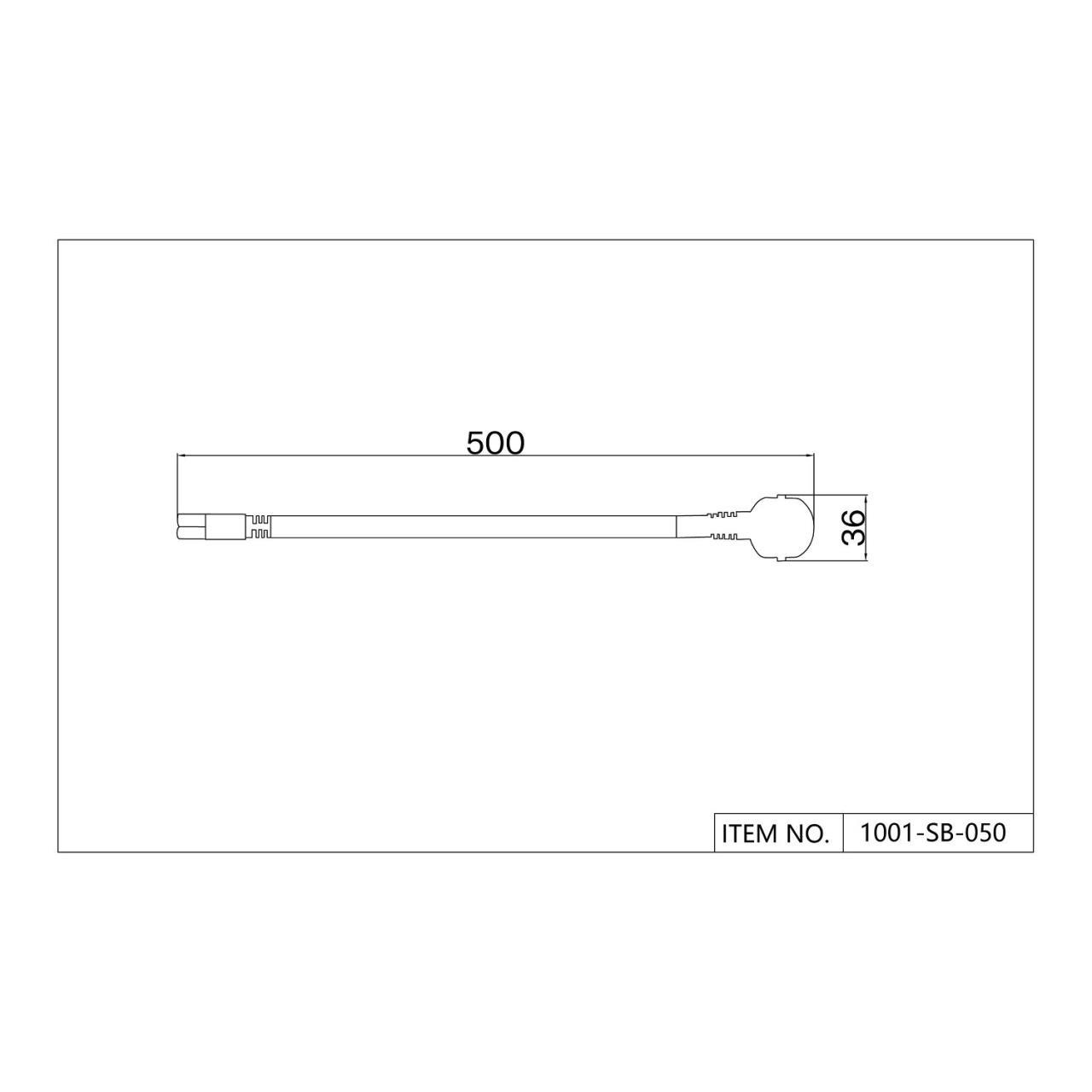 картинка Проводной коннектор Unika 1001-SB-050 от магазина pro-decor.kz