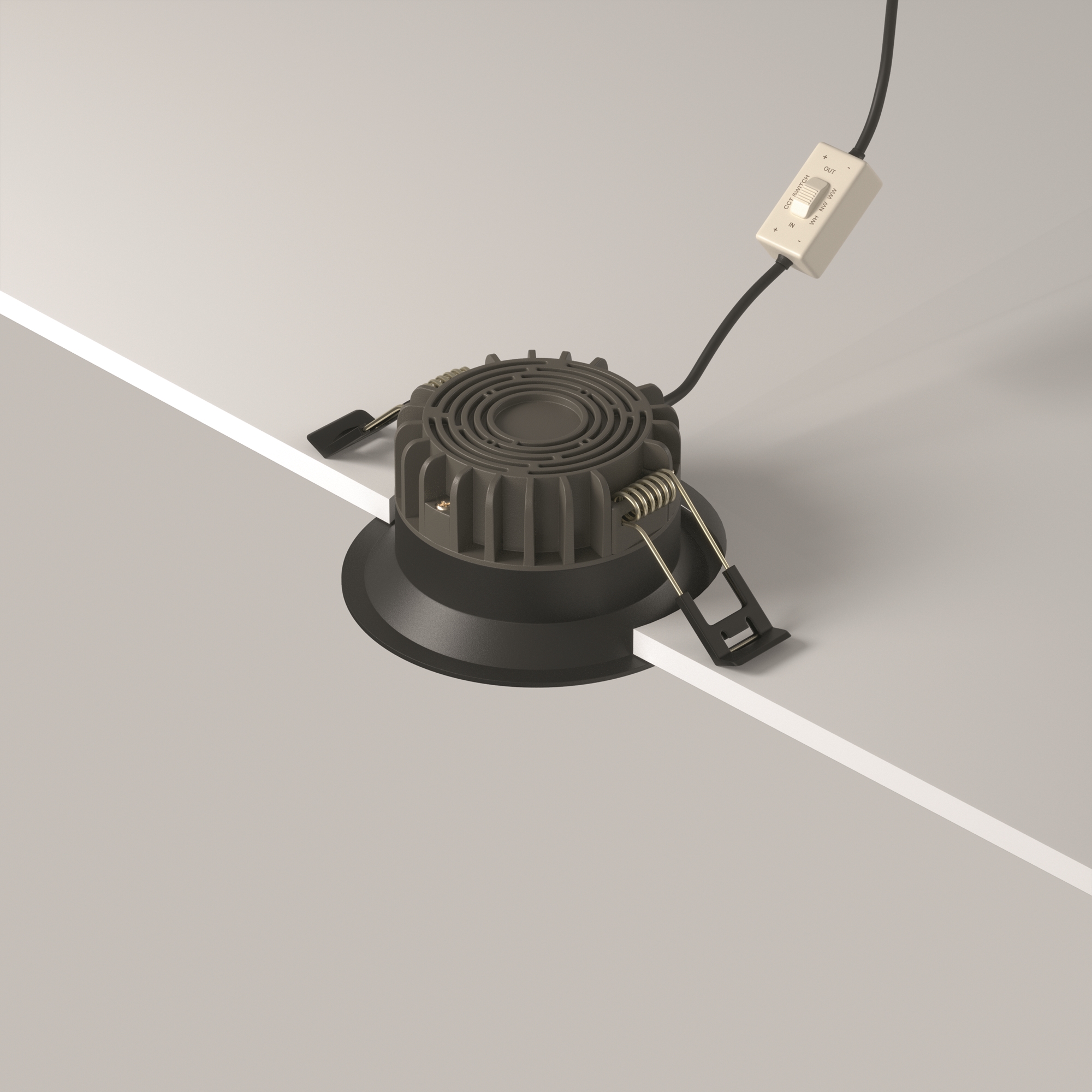 картинка Встраиваемый светильник Technical DL055-8W3-4-6K-B от магазина pro-decor.kz